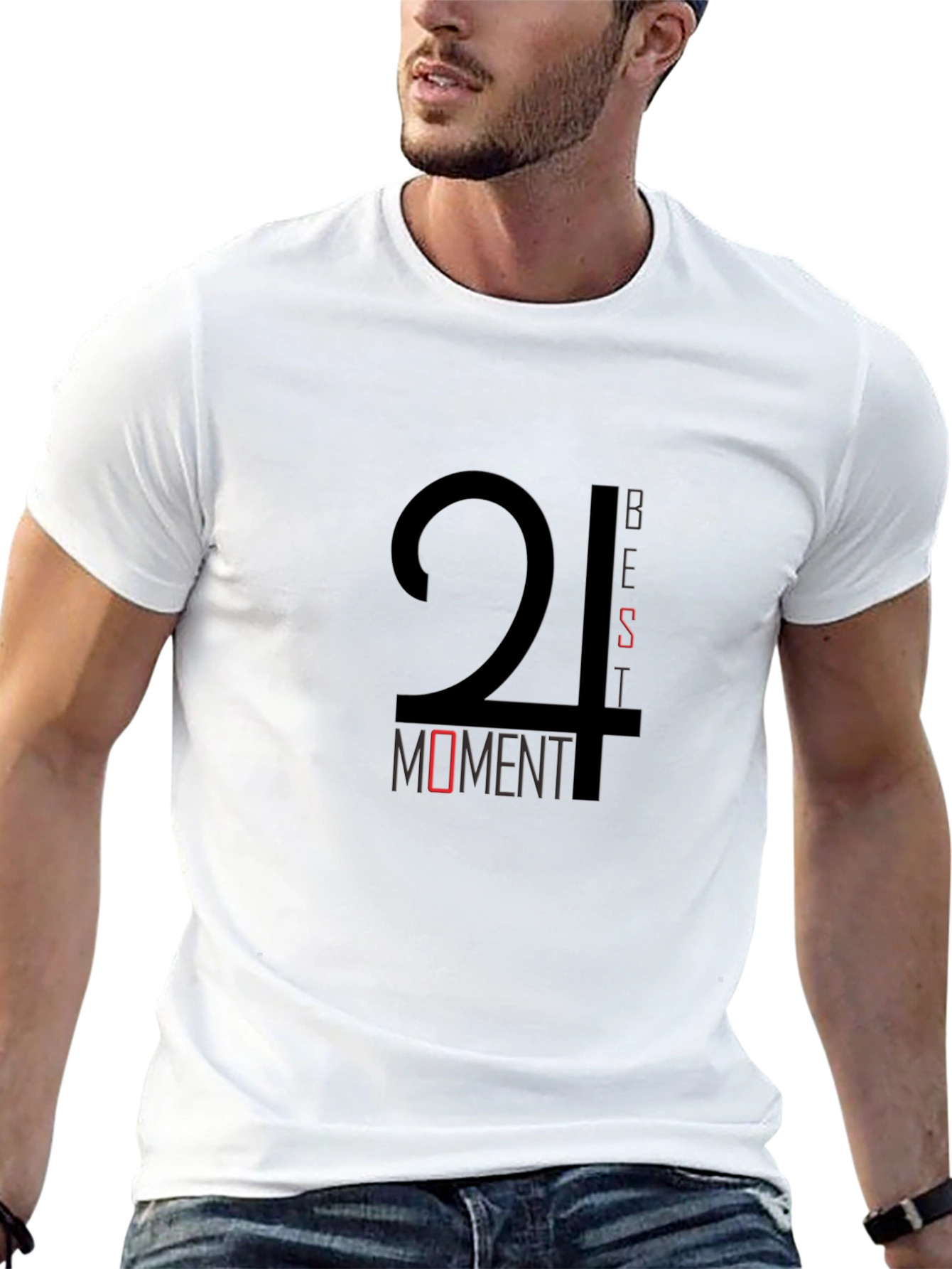 Best Moment Graphic Tee - Mens Black T-Shirt