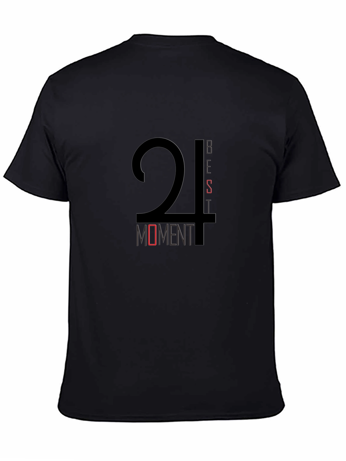 Best Moment Graphic Tee - Mens Black T-Shirt