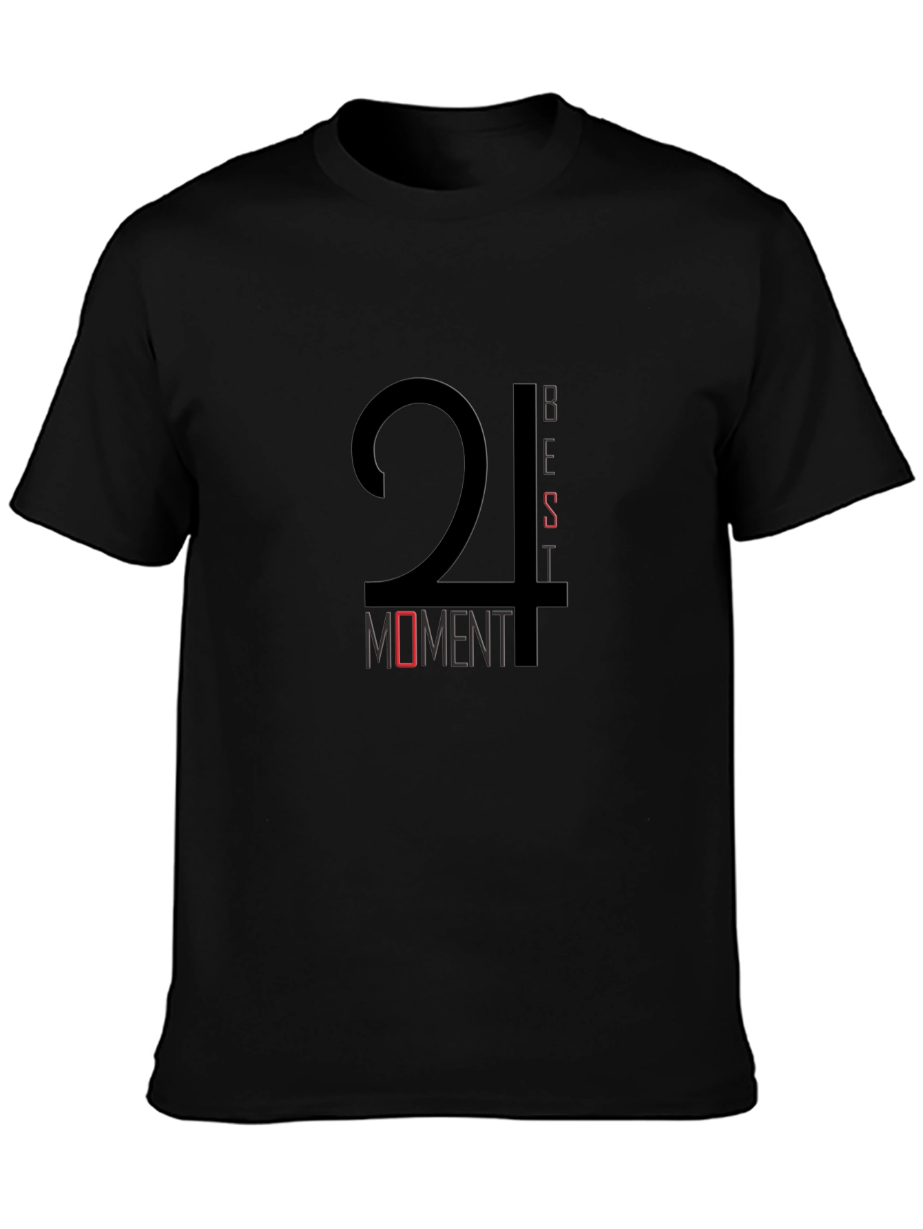 Best Moment Graphic Tee - Mens Black T-Shirt