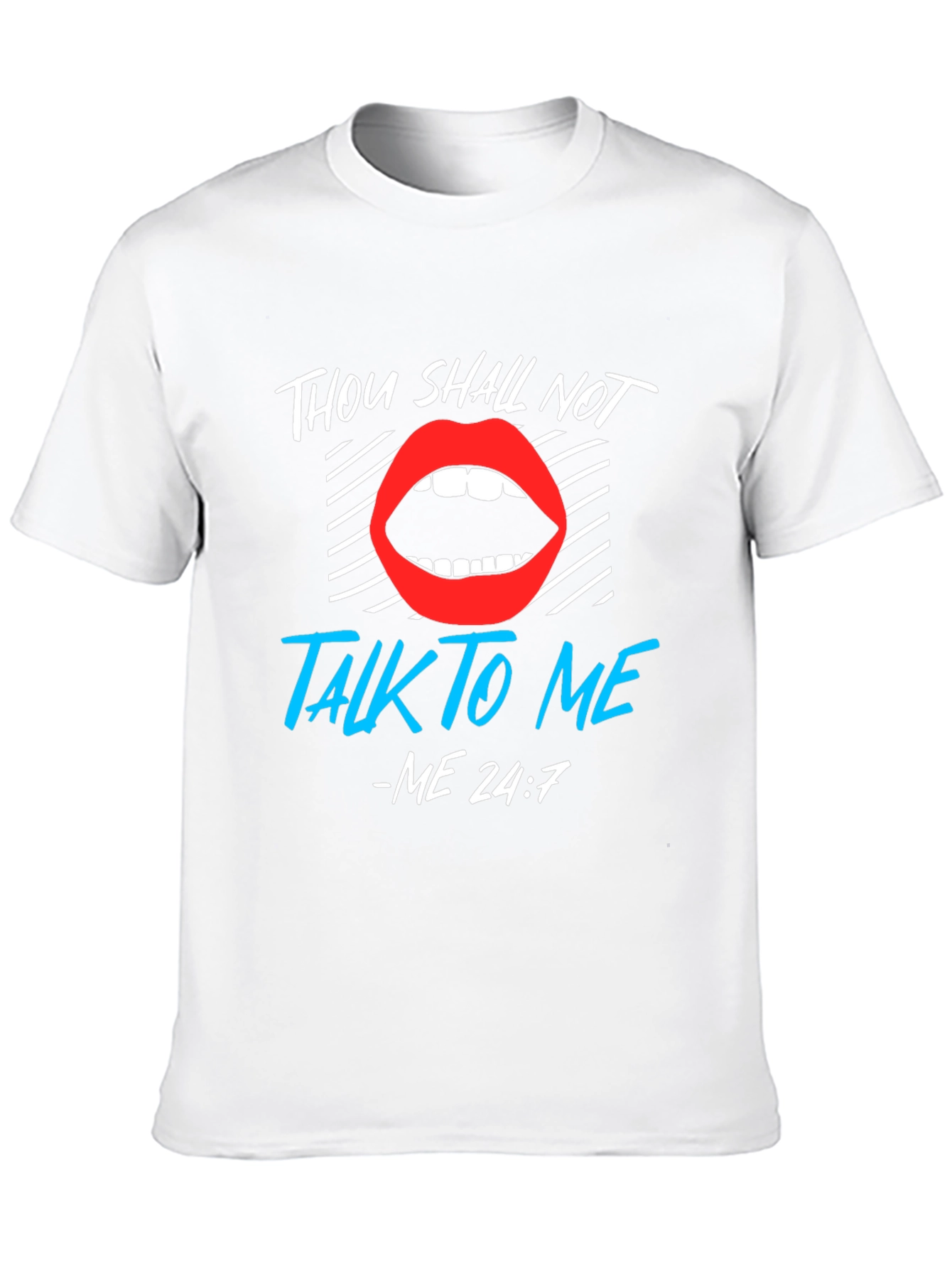 Thou Shall Not Talk To Me Graphic Tee