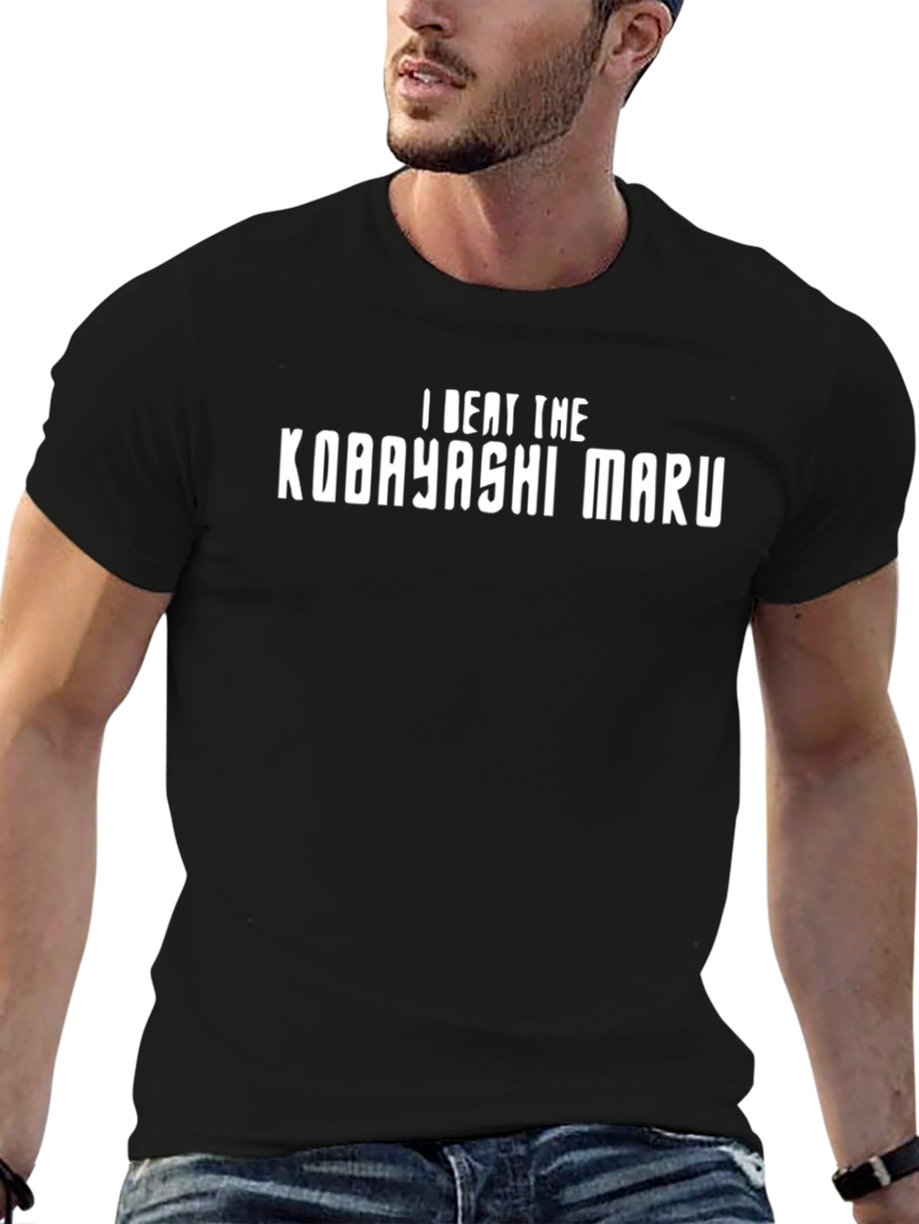 I Beat The Kobayashi Maru Black T-Shirt