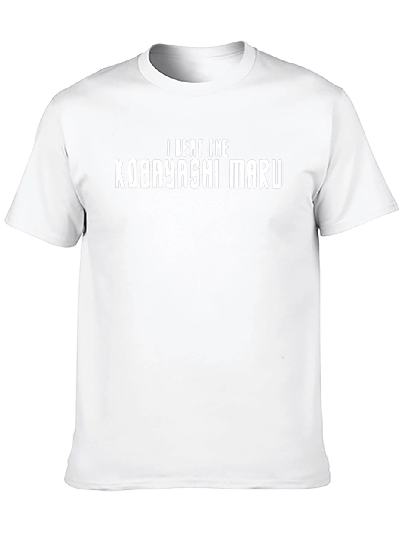 I Beat The Kobayashi Maru Black T-Shirt
