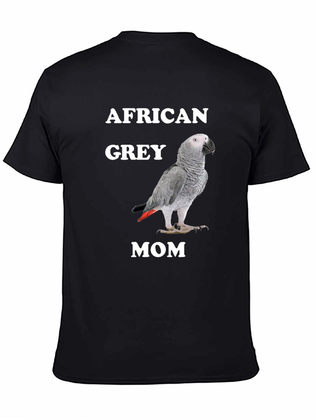 African Grey Mom Parrot T-Shirt