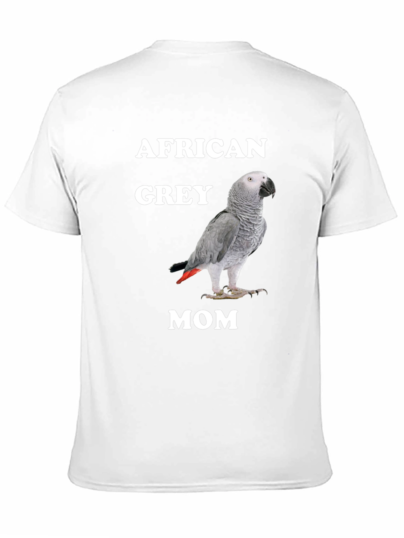 African Grey Mom Parrot T-Shirt