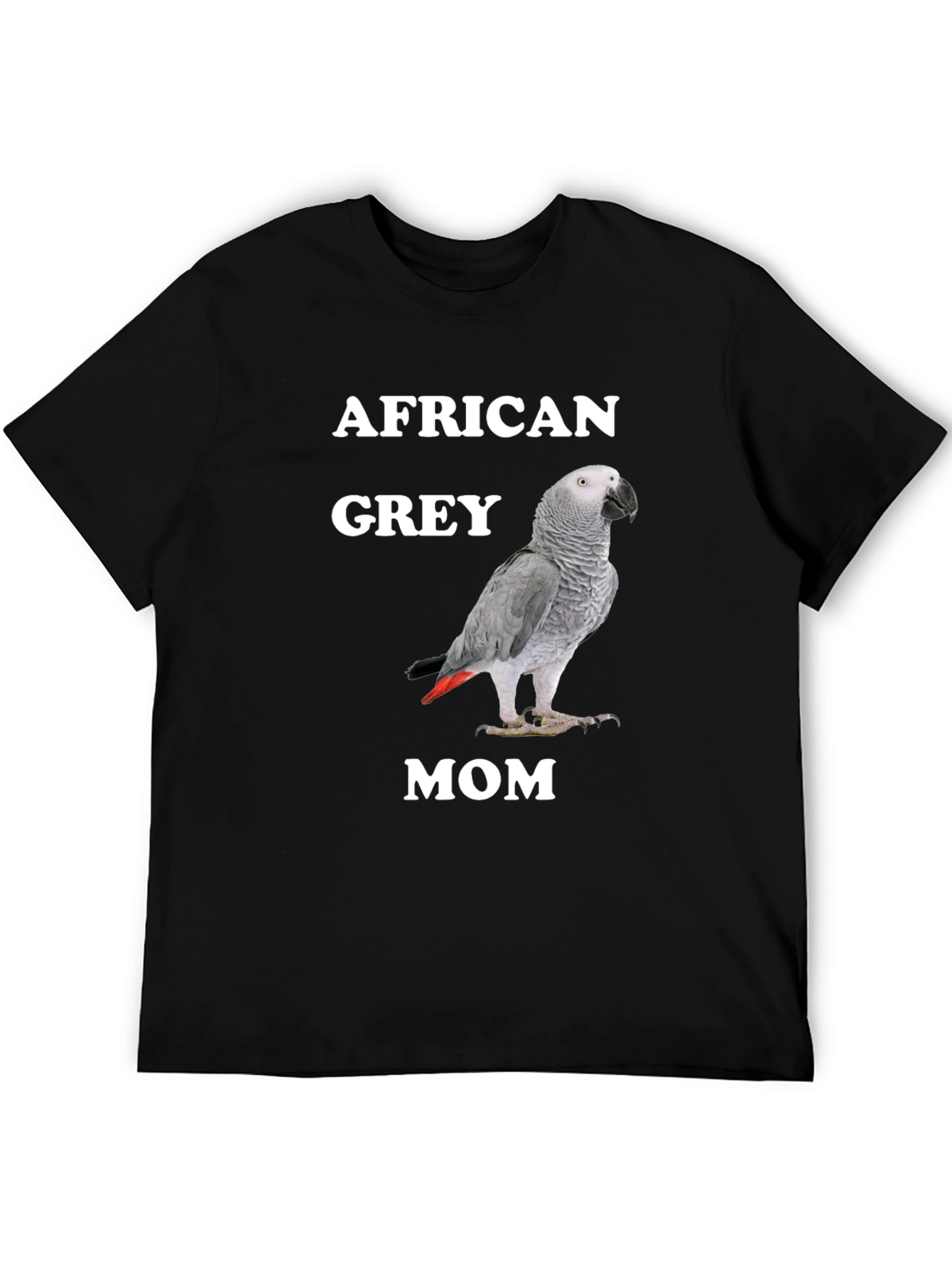 African Grey Mom Parrot T-Shirt