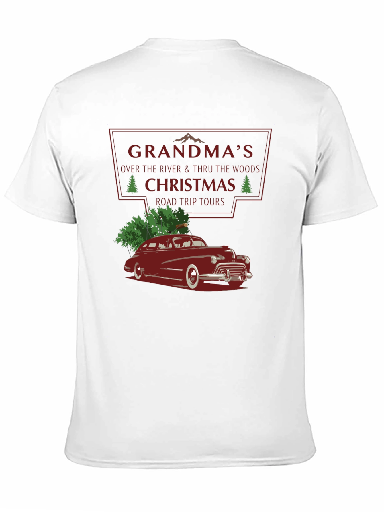 Grandmas Christmas Road Trip T-Shirt