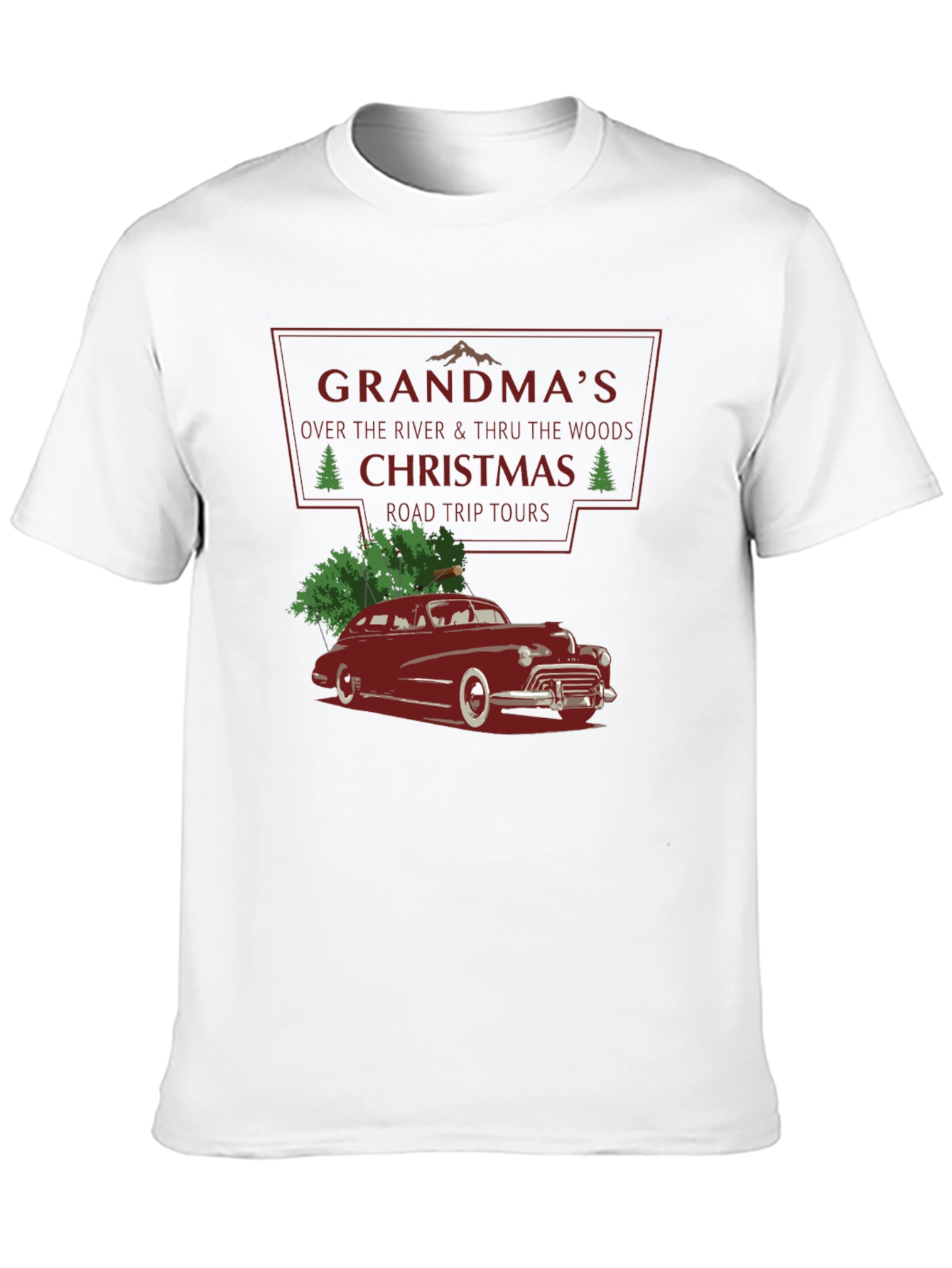 Grandmas Christmas Road Trip T-Shirt