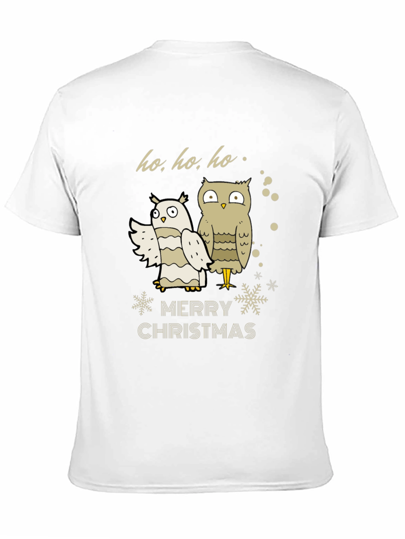Merry Christmas Owl T-Shirt