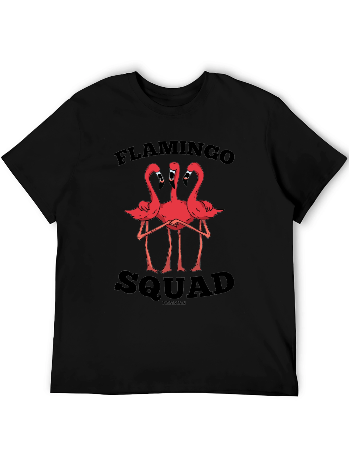 Flamingo Squad Graphic Tee - Unique Design