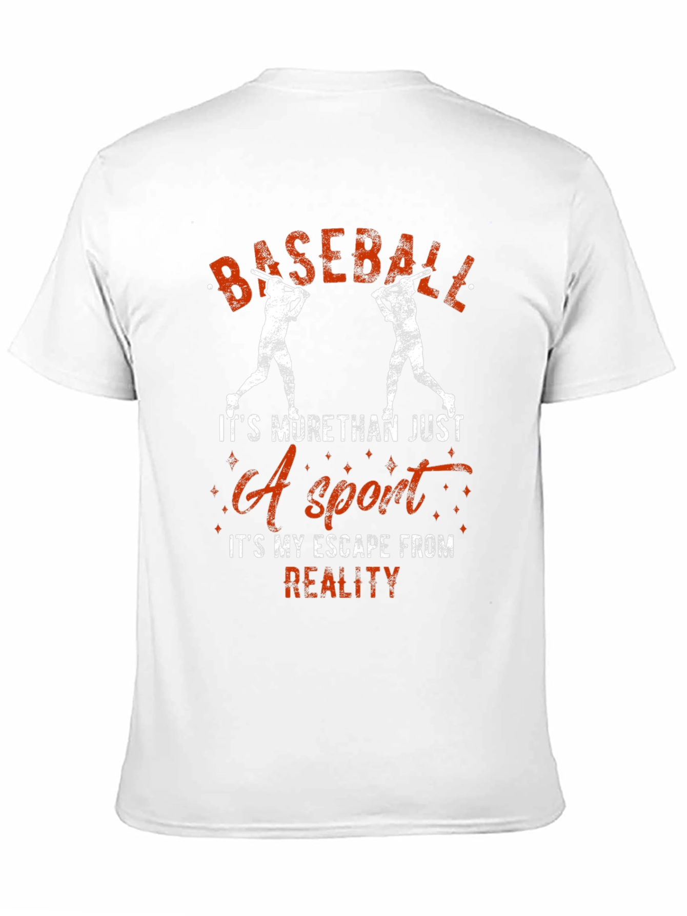Baseball Escape From Reality Graphic Tee