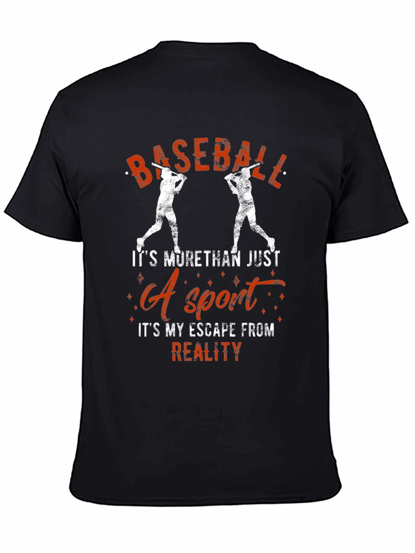 Baseball Escape From Reality Graphic Tee