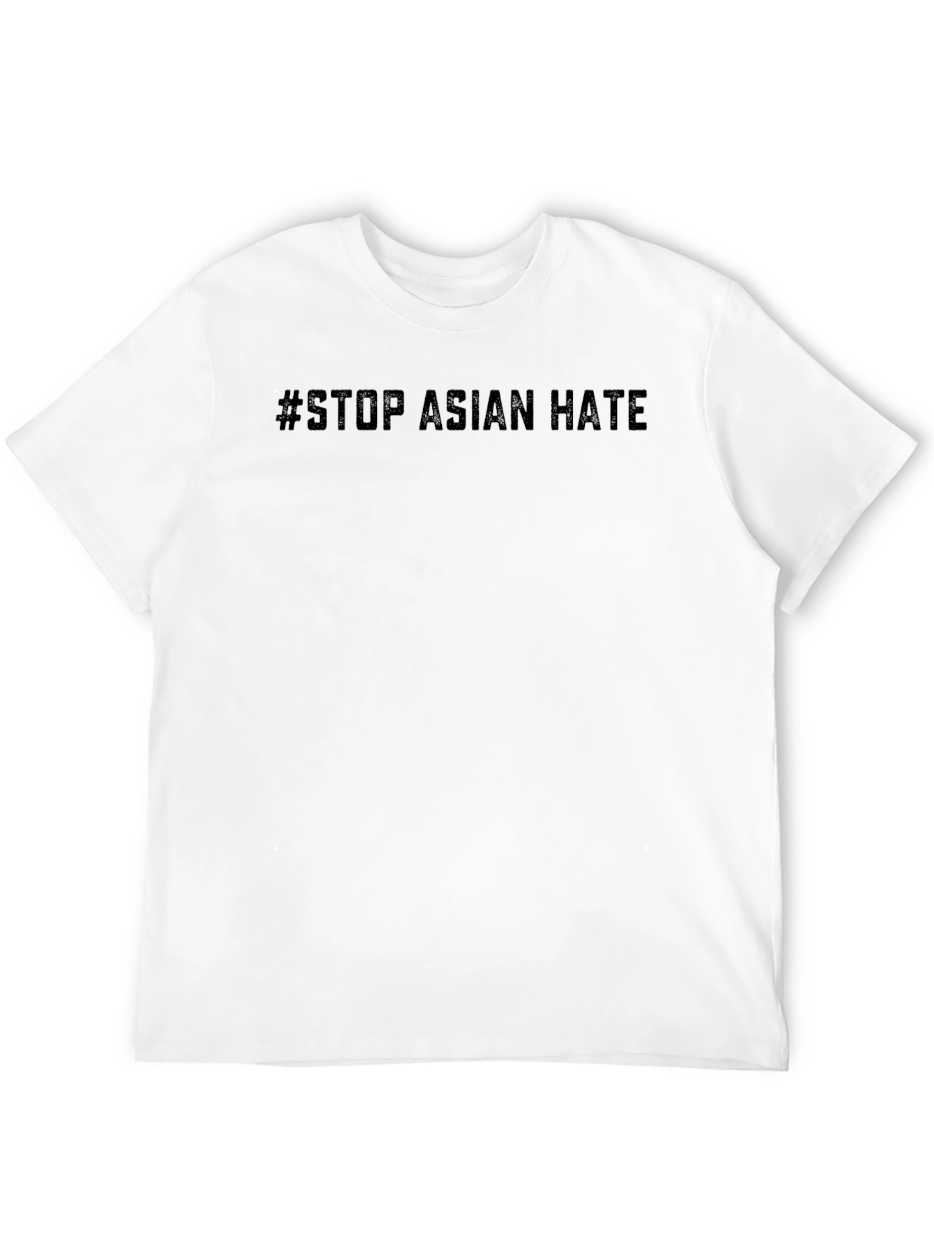 Stop Asian Hate Black T-Shirt