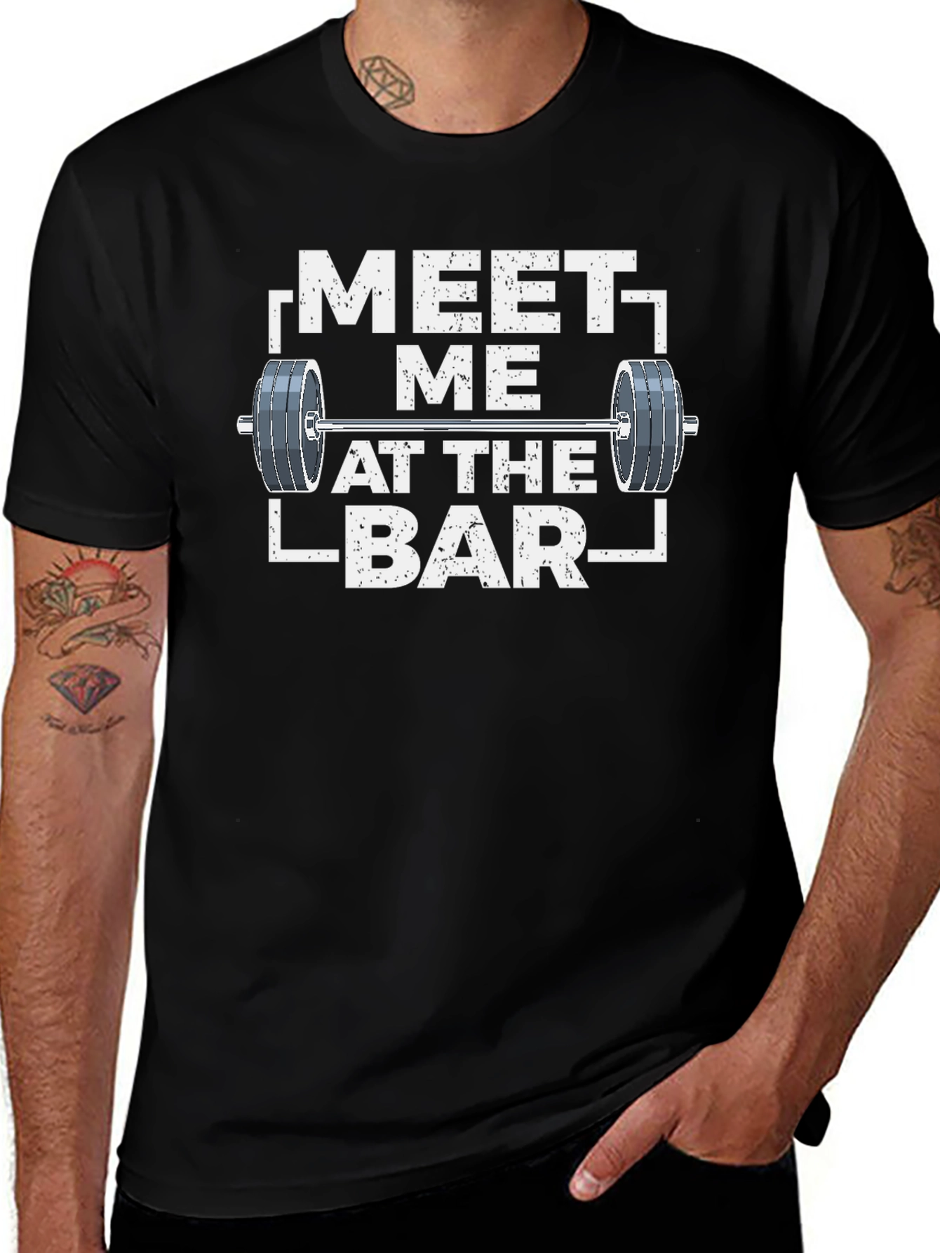 Meet Me At The Bar Workout T-Shirt