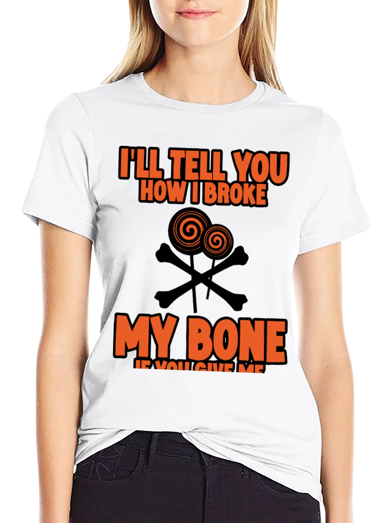 Funny Halloween Bone T-Shirt