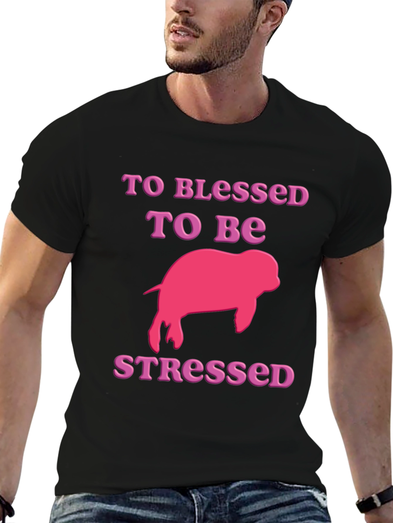 Blessed Manatee Graphic Tee