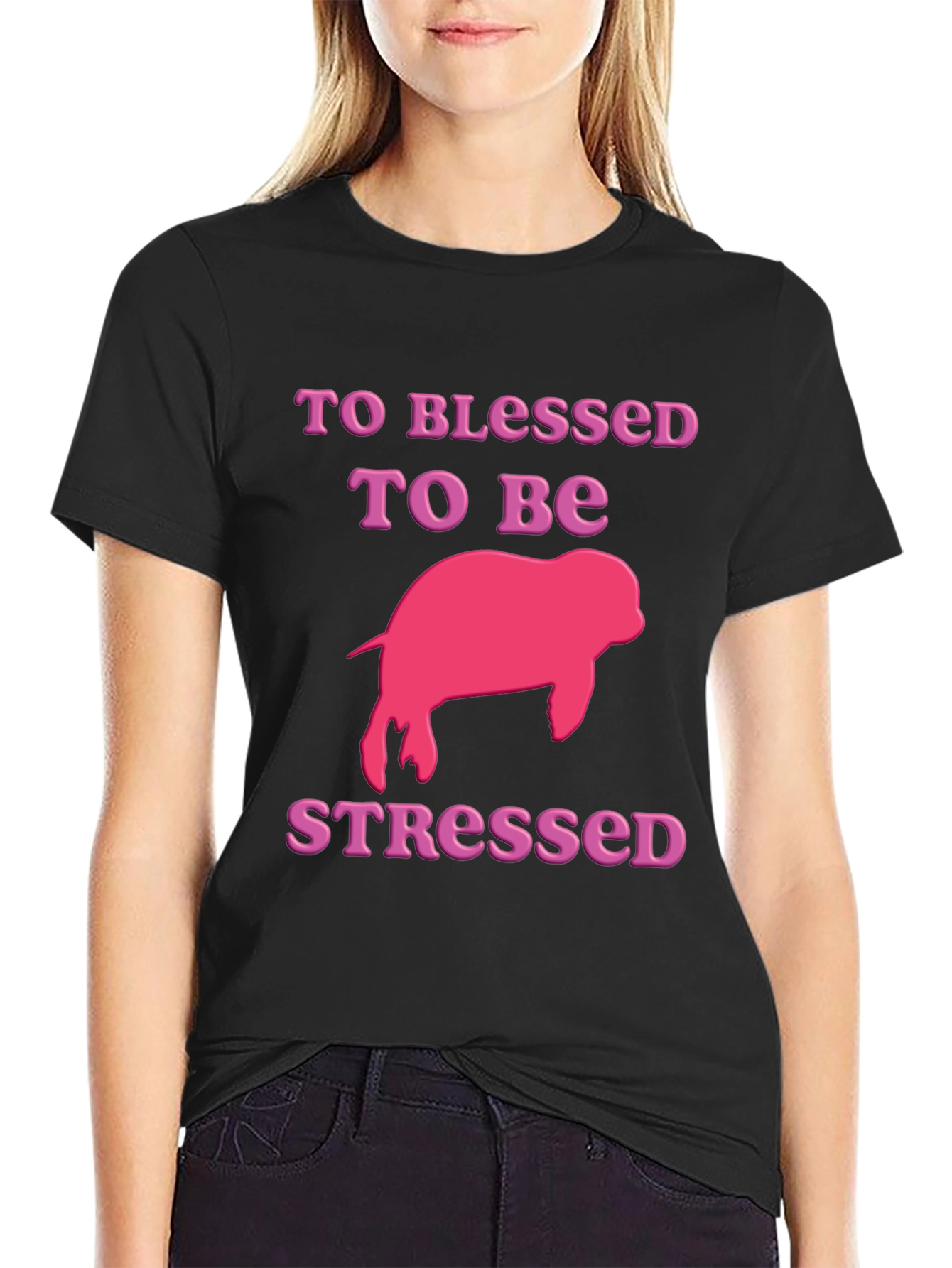 Blessed Manatee Graphic Tee