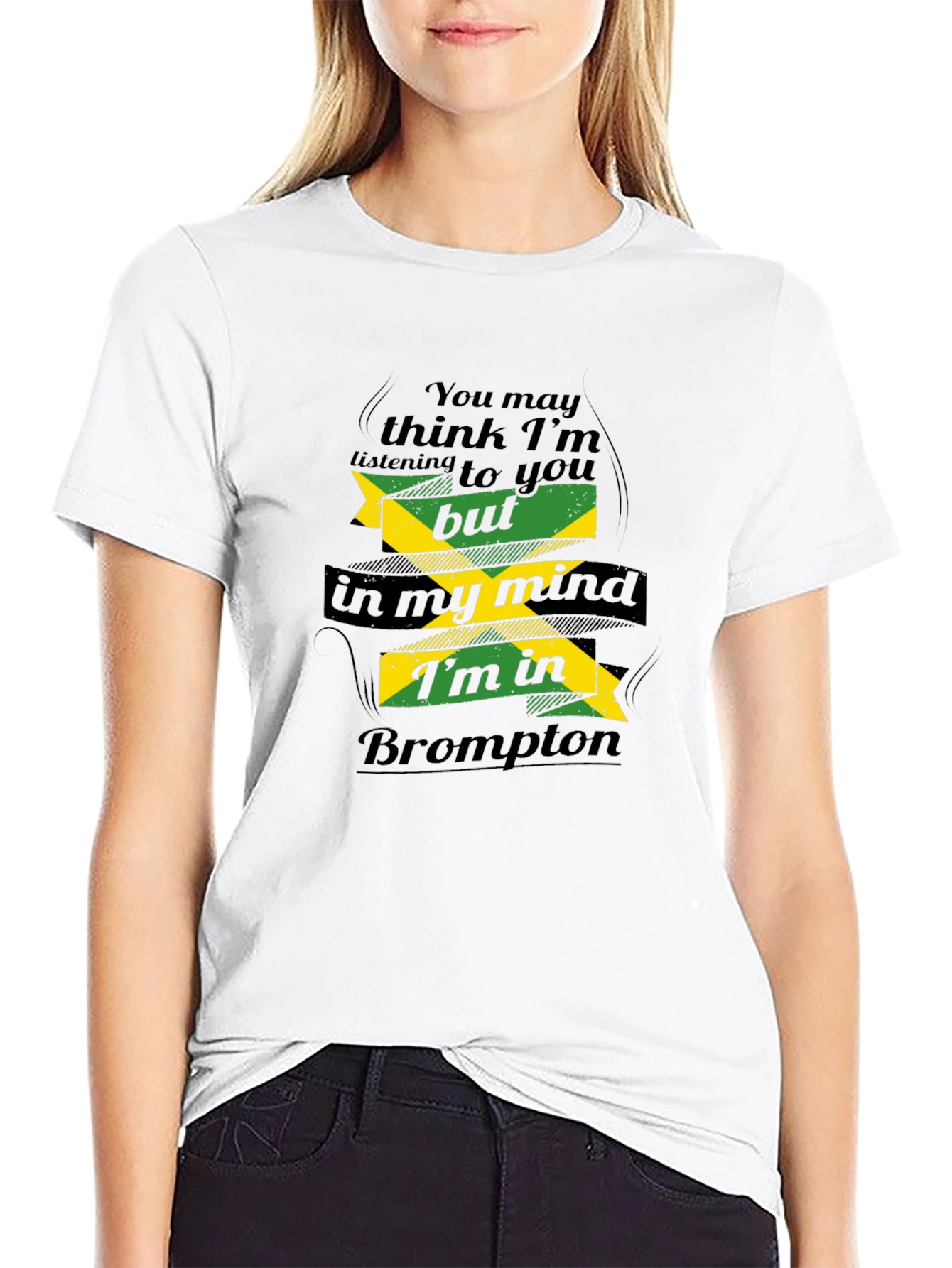 Jamaica Brompton T-Shirt: Im in My Mind