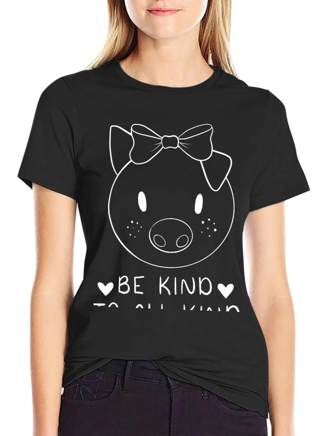 Be Kind Pig Graphic Tee - Unisex