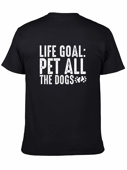 Life Goal Pet All The Dogs Graphic Tee