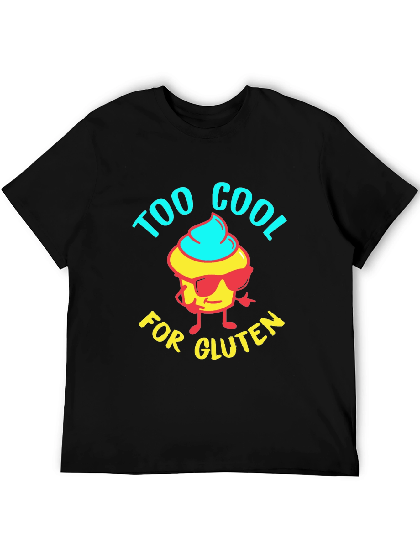 Cool Gluten-Free Cupcake T-Shirt