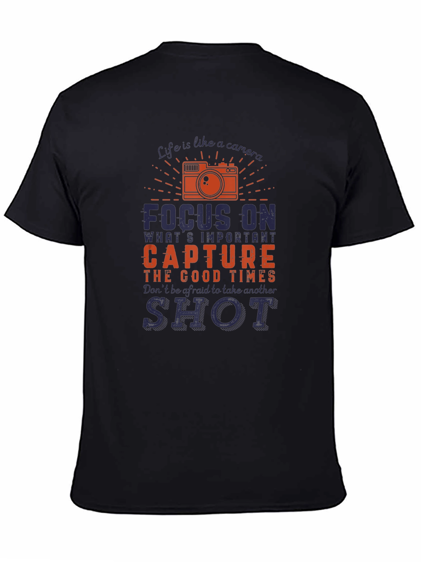 Life is Like a Camera Graphic T-Shirt