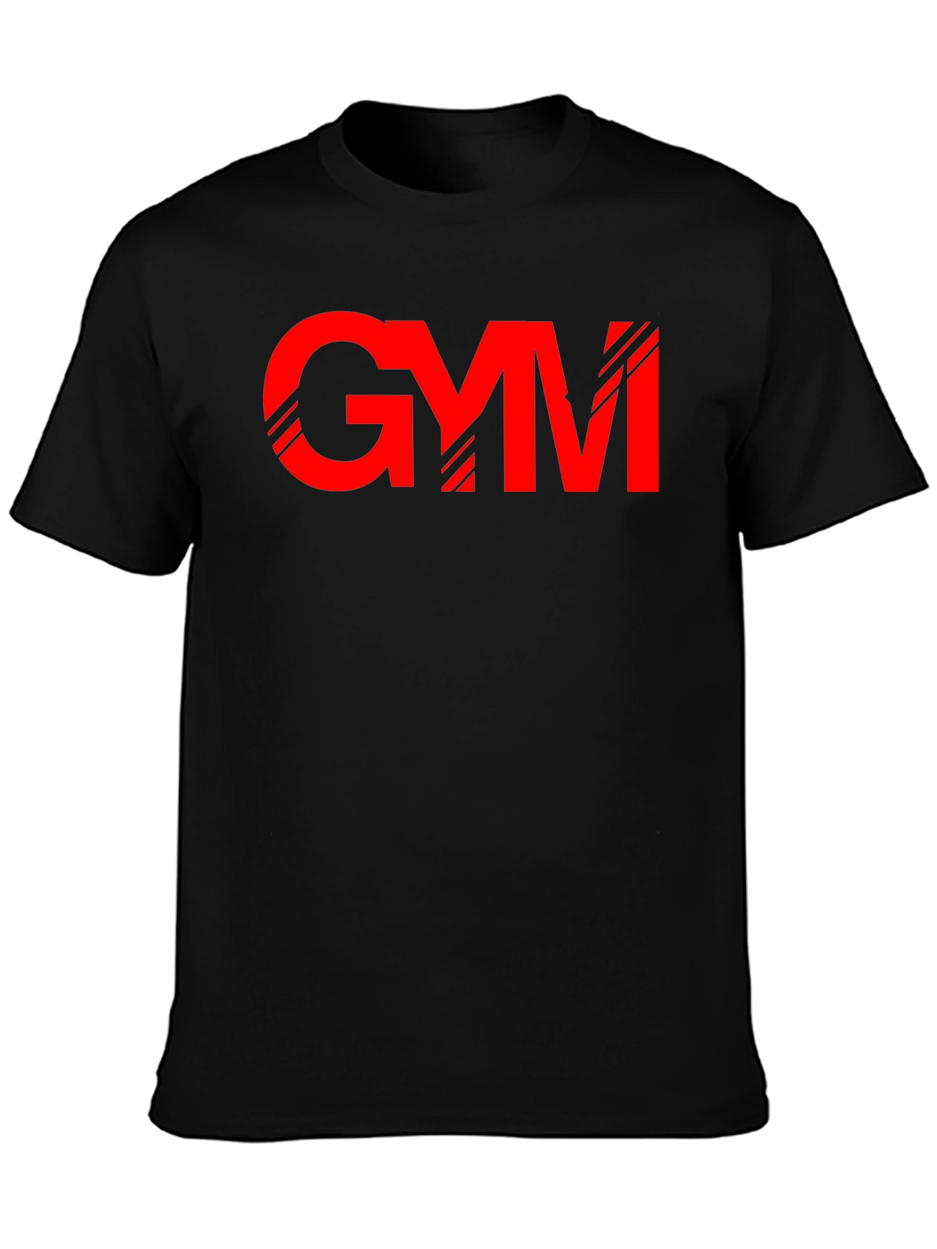 GYM Graphic Tee - Black Crew Neck