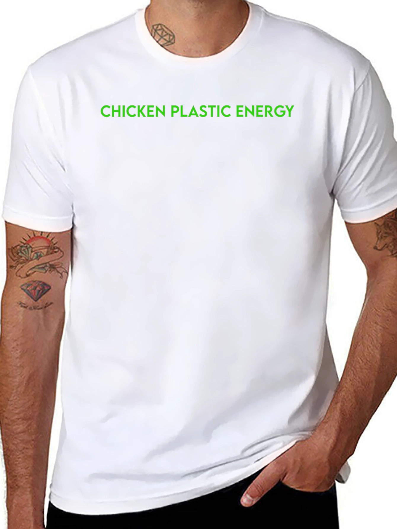 Chicken Plastic Energy Tee