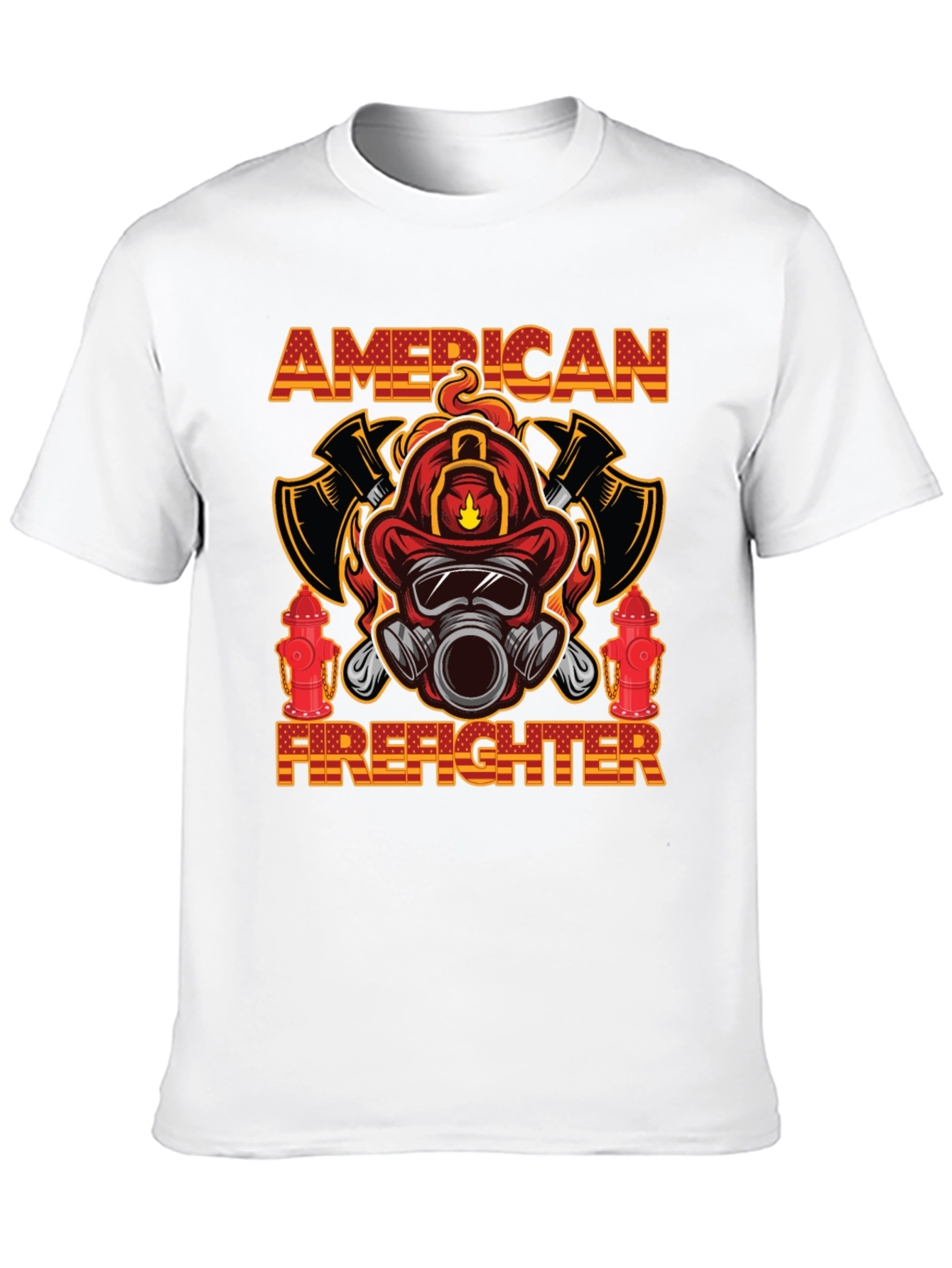 American Firefighter Graphic Tee