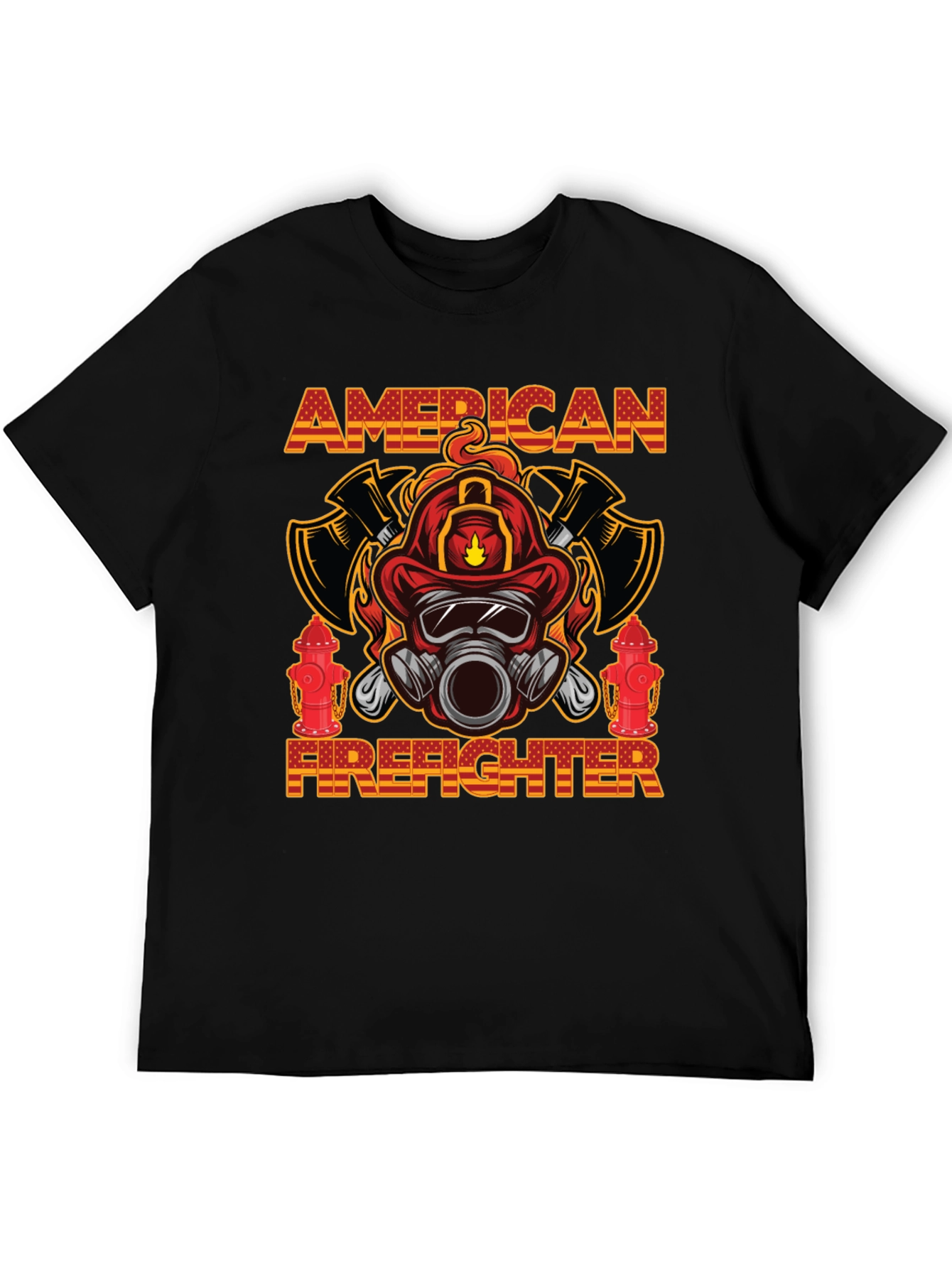 American Firefighter Graphic Tee