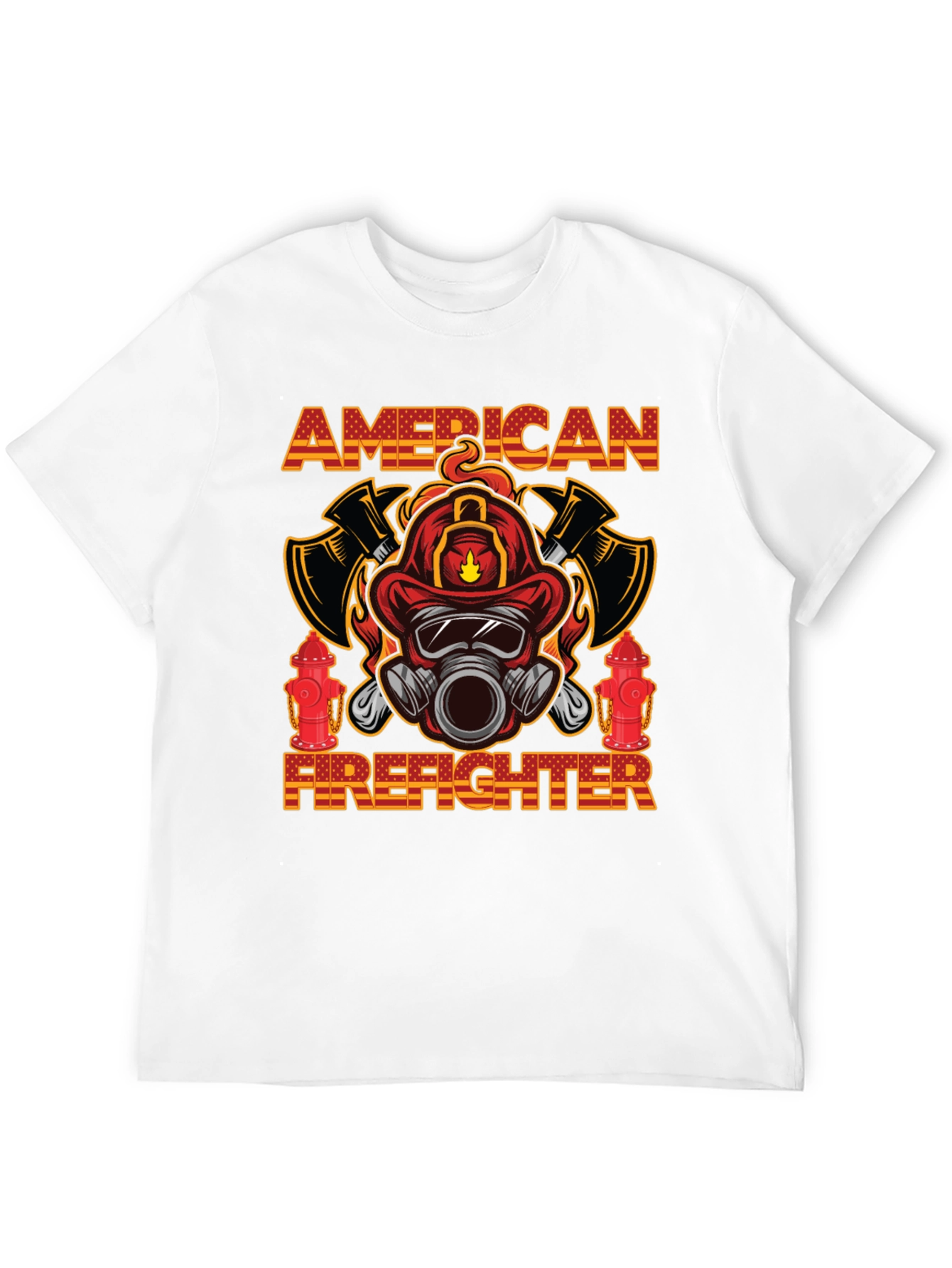 American Firefighter Graphic Tee