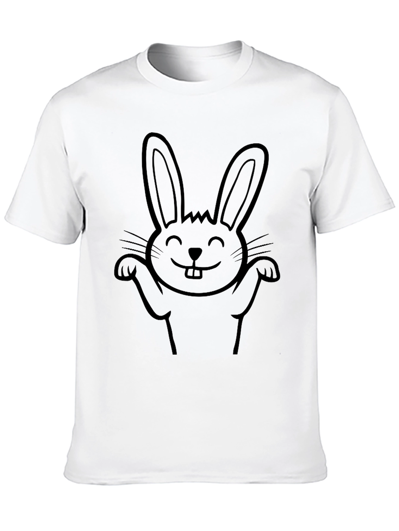 Black Bunny Graphic Tee