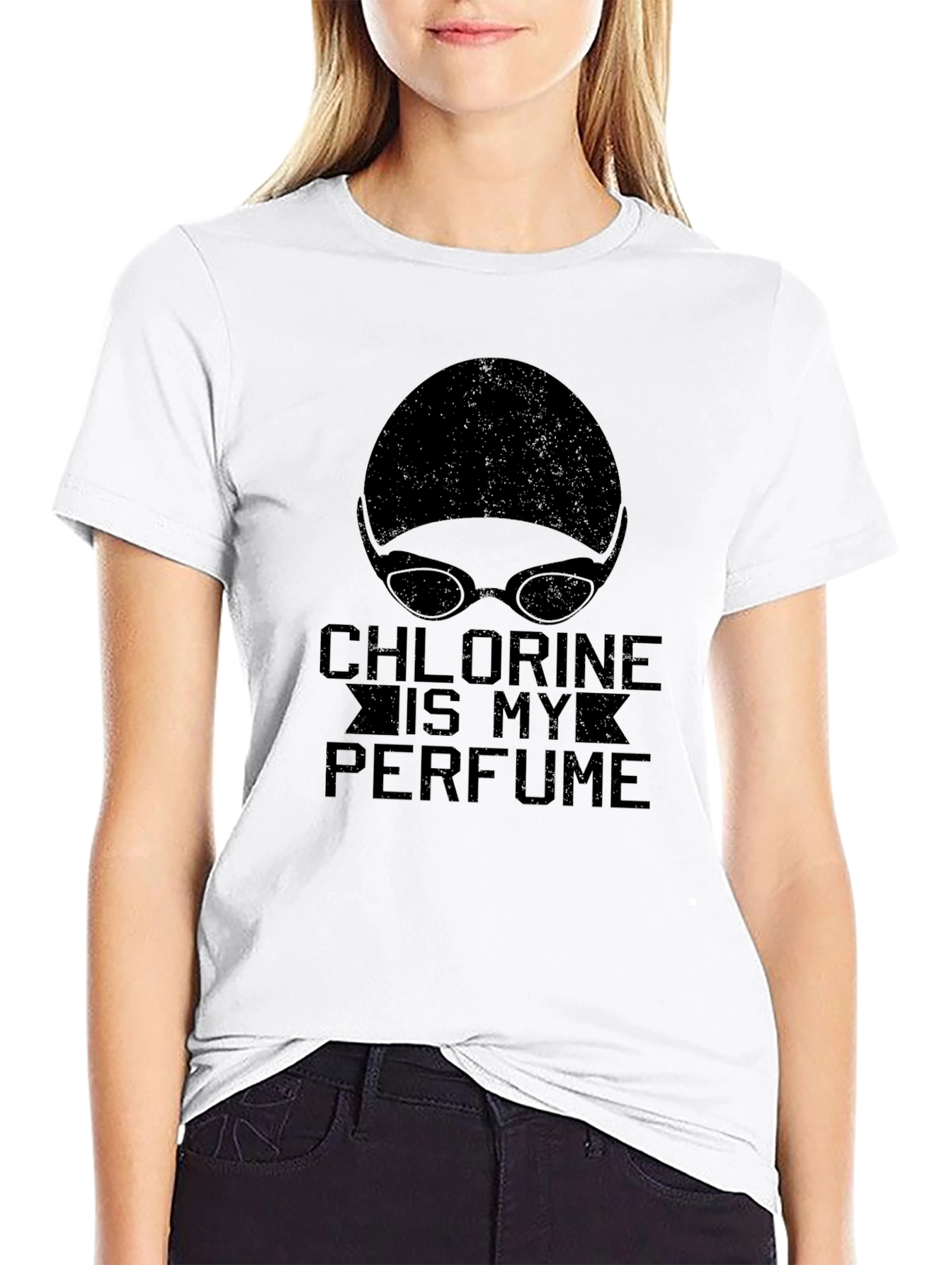 Chlorine Is My Perfume Swimmer T-Shirt