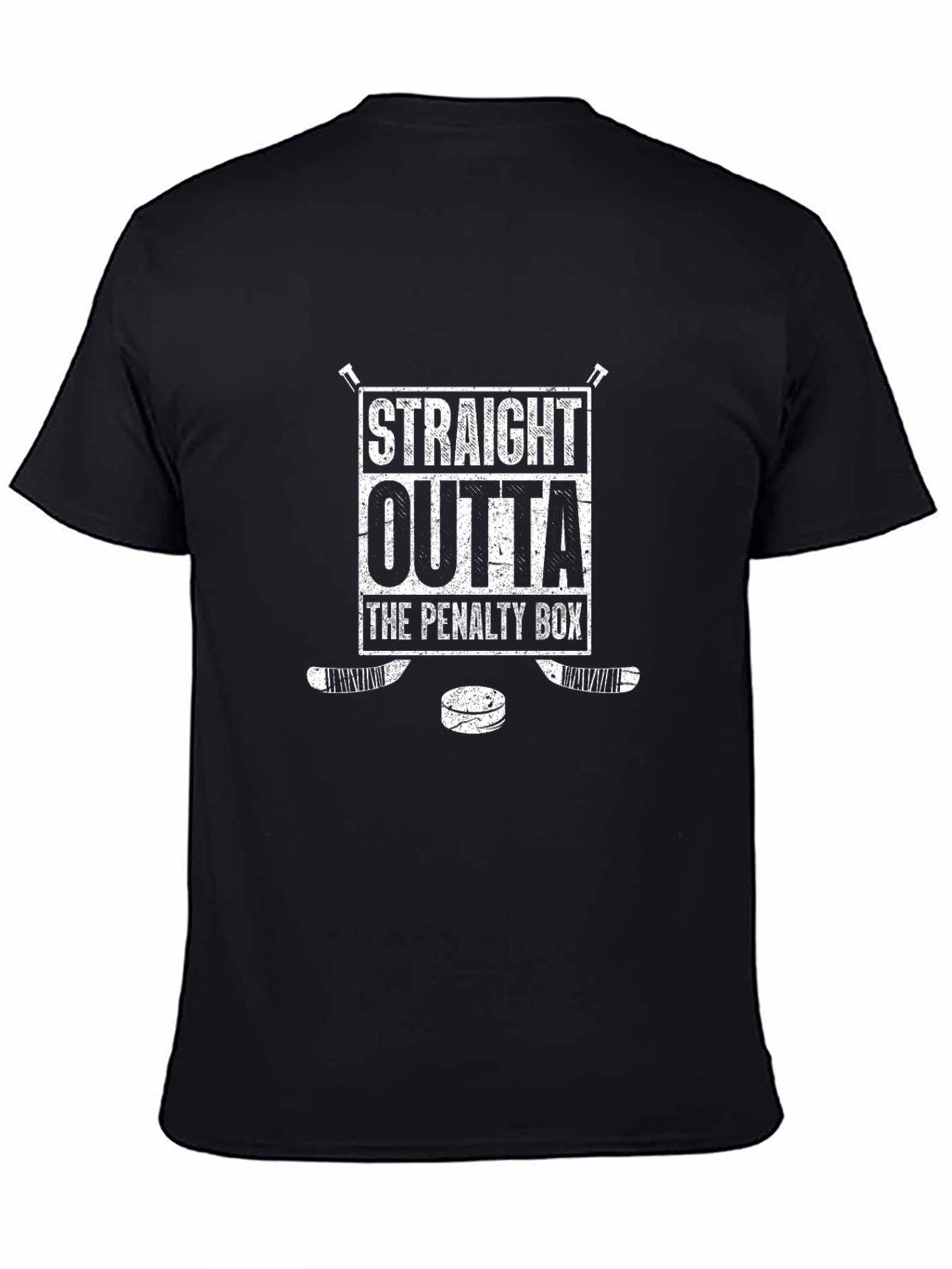Straight Outta the Penalty Box Hockey T-Shirt