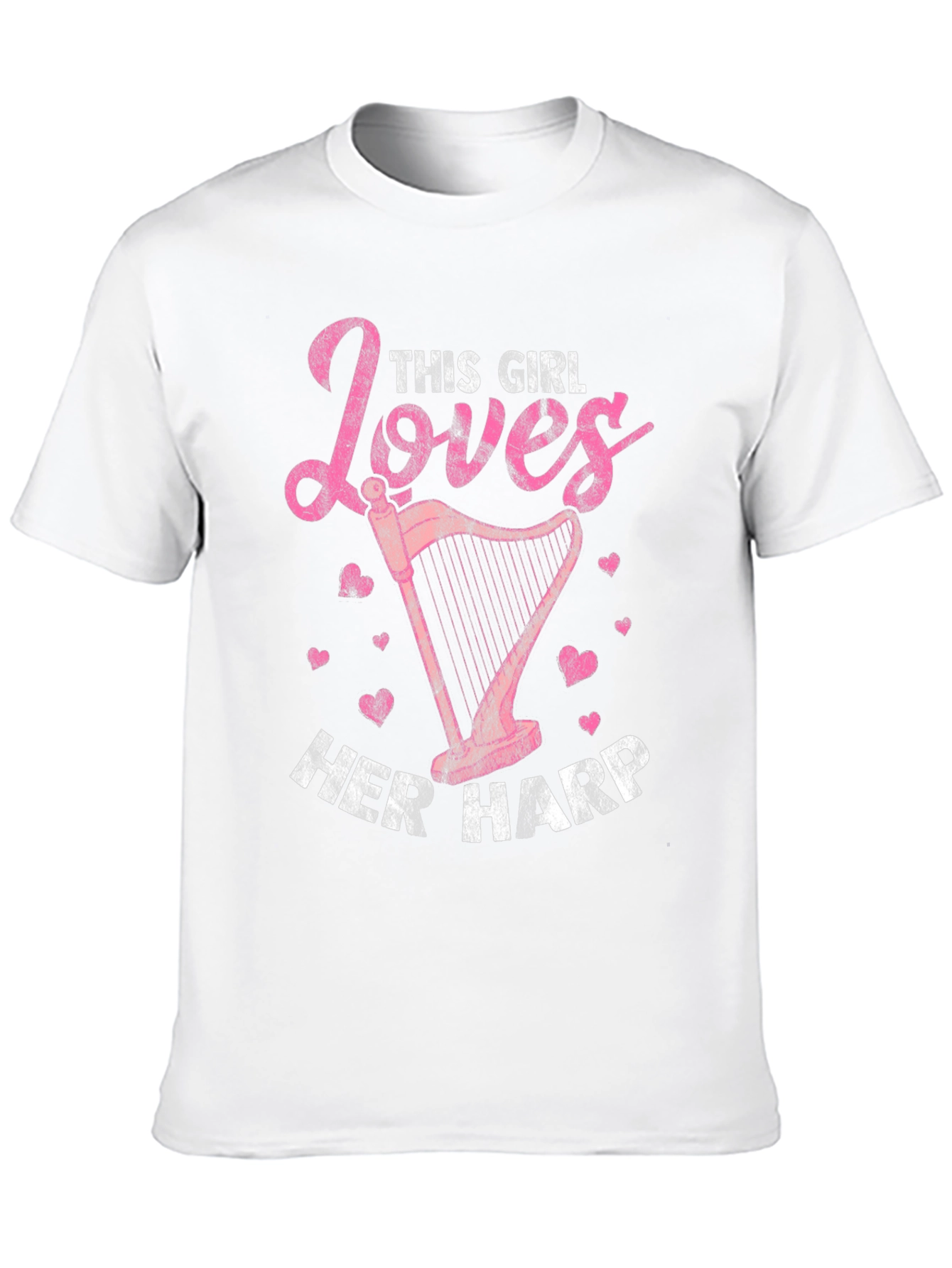 This Girl Loves Her Harp T-Shirt