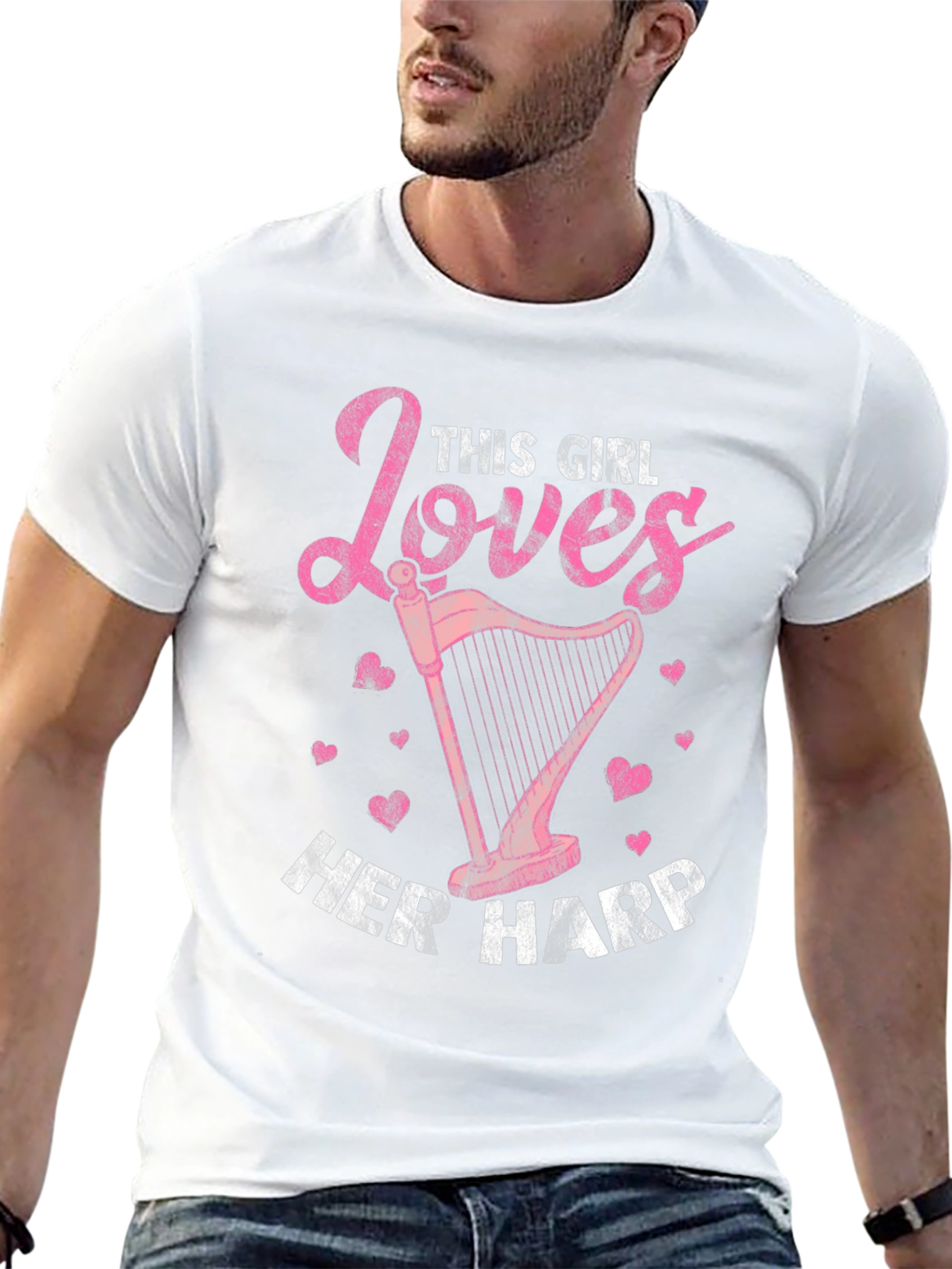 This Girl Loves Her Harp T-Shirt