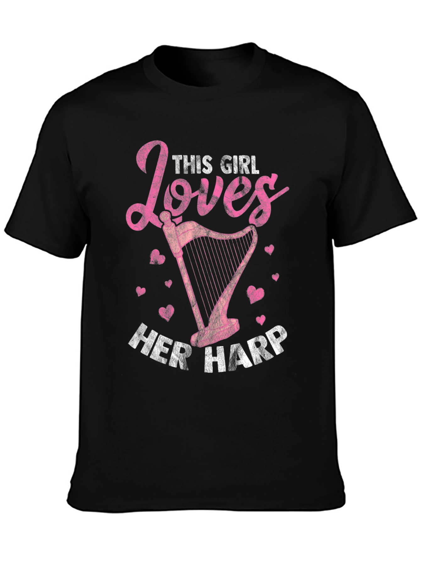 This Girl Loves Her Harp T-Shirt