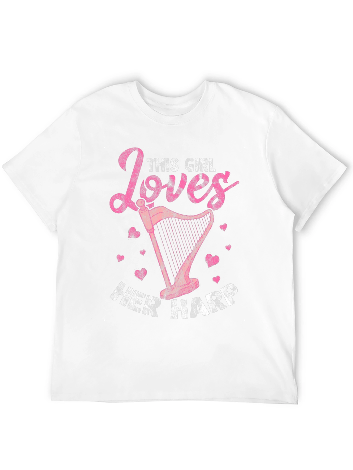 This Girl Loves Her Harp T-Shirt