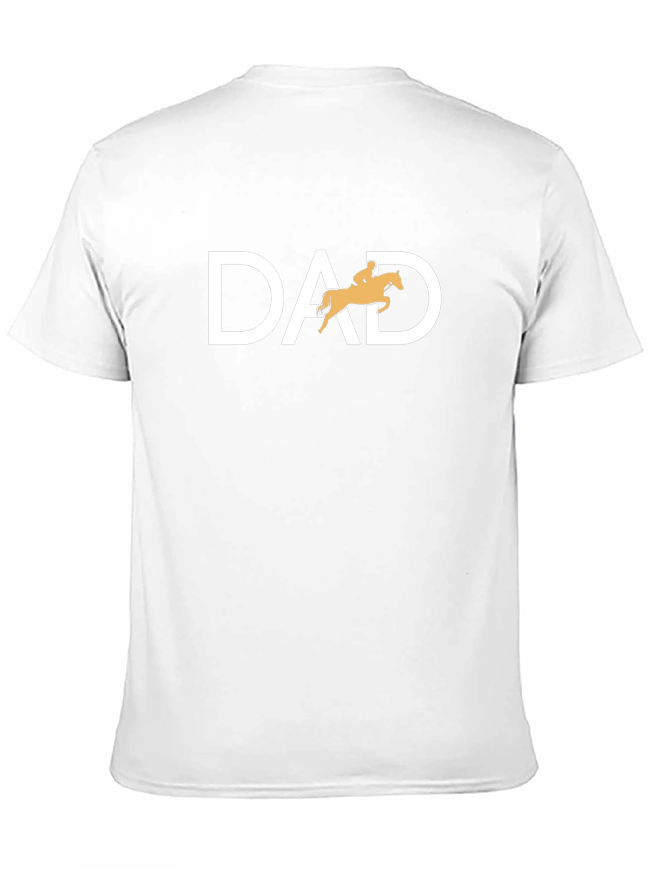 Equestrian Dad T-Shirt: Horse Riding Fathers Day Gift
