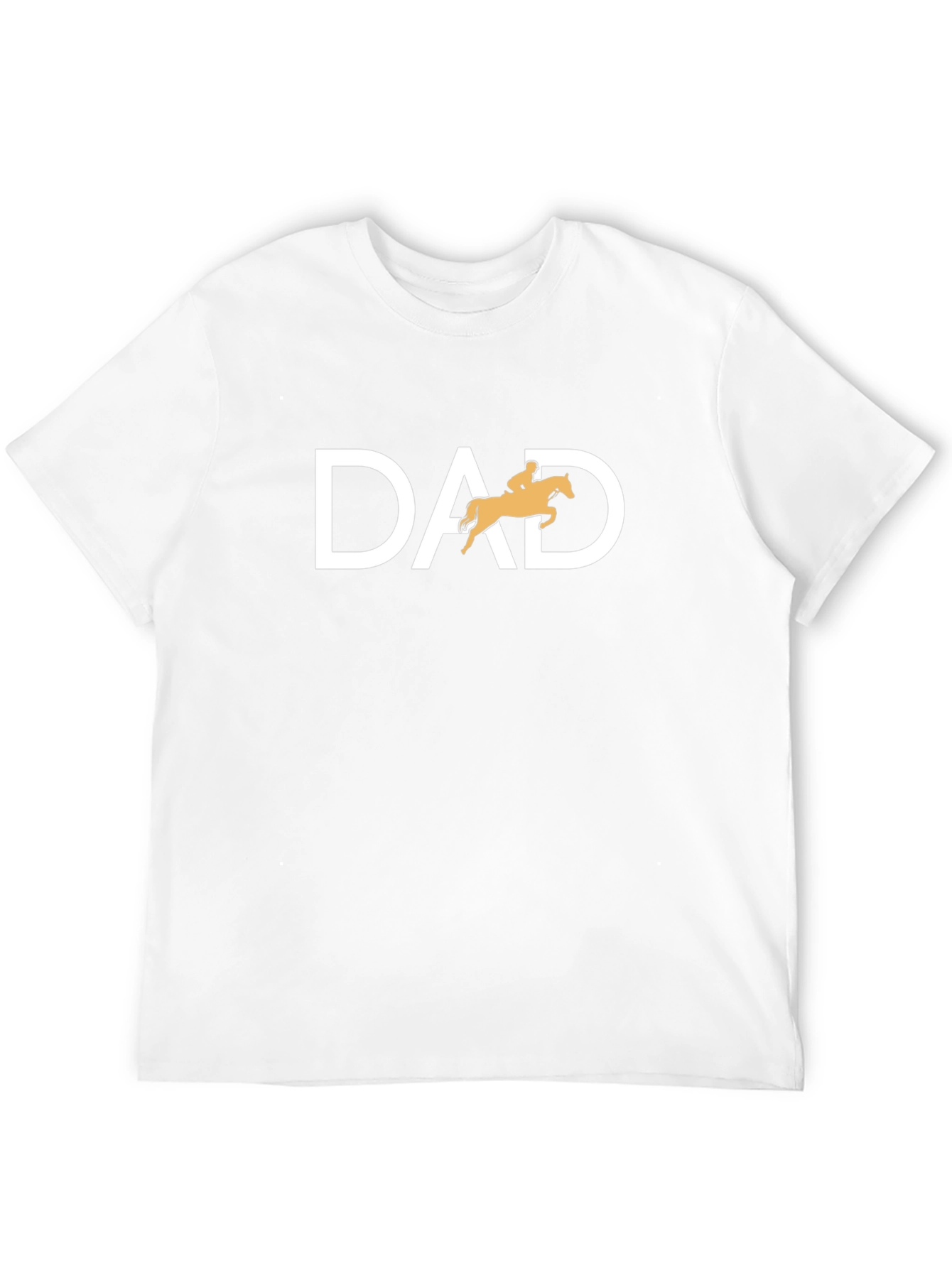 Equestrian Dad T-Shirt: Horse Riding Fathers Day Gift