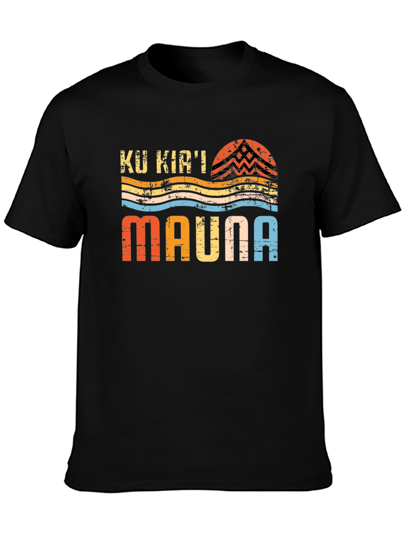 Ku Kiai Mauna Retro T-Shirt