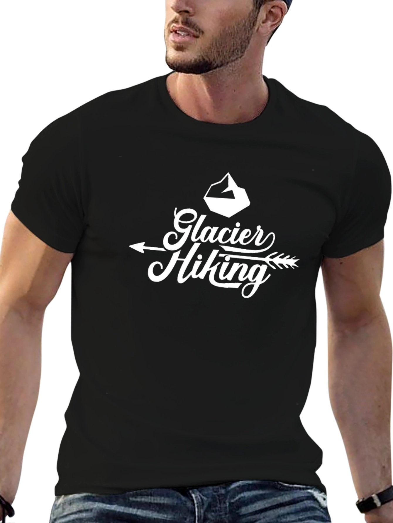 Glacier Hiking Graphic T-Shirt