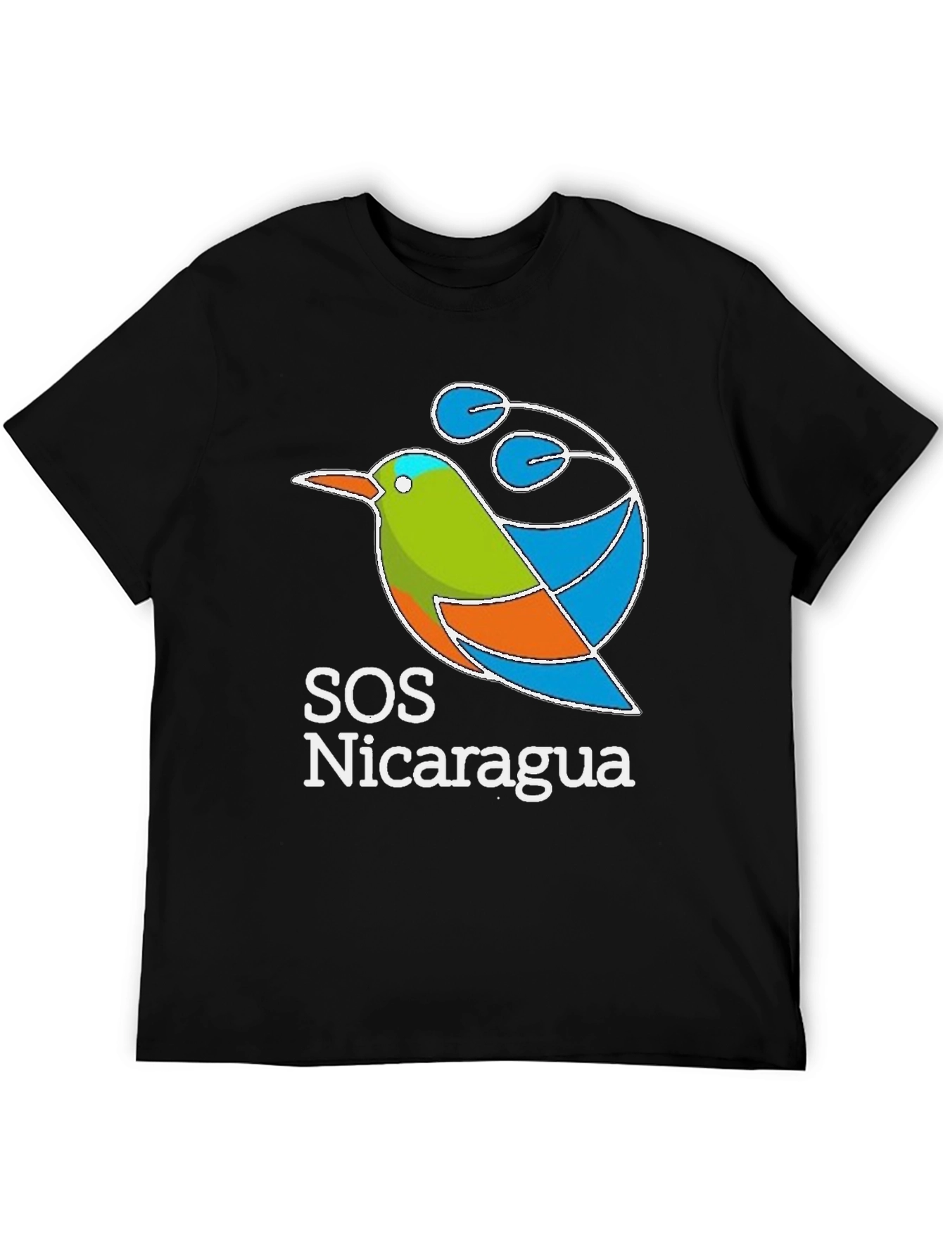 SOS Nicaragua T-Shirt - Bird Design
