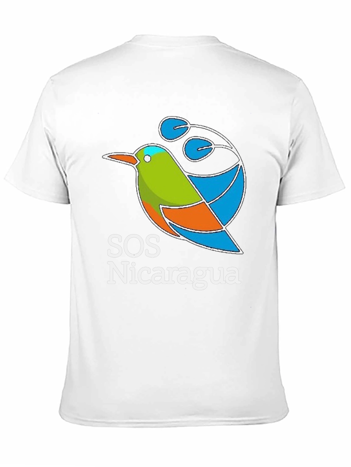 SOS Nicaragua T-Shirt - Bird Design