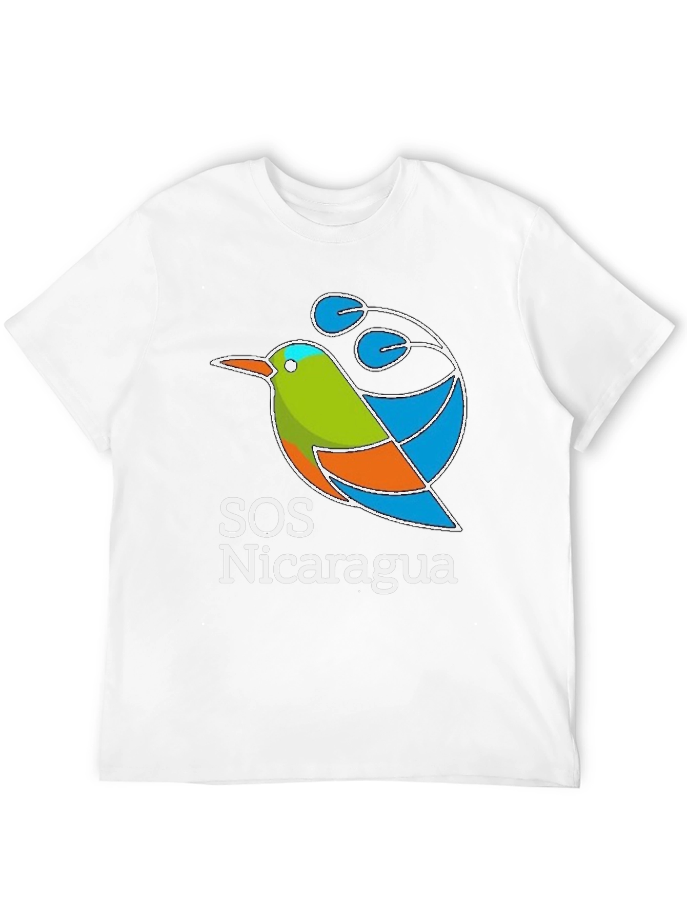 SOS Nicaragua T-Shirt - Bird Design