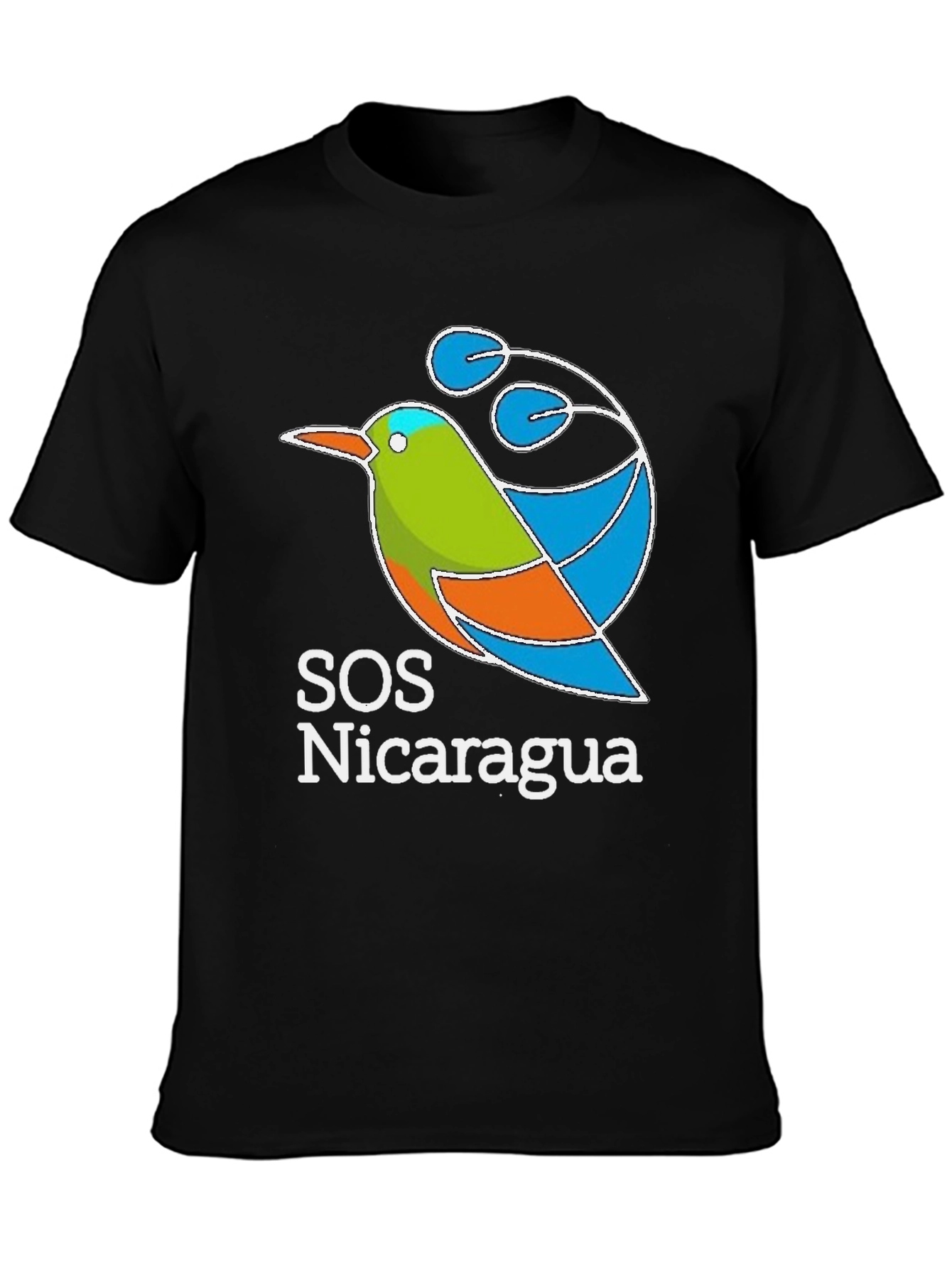 SOS Nicaragua T-Shirt - Bird Design