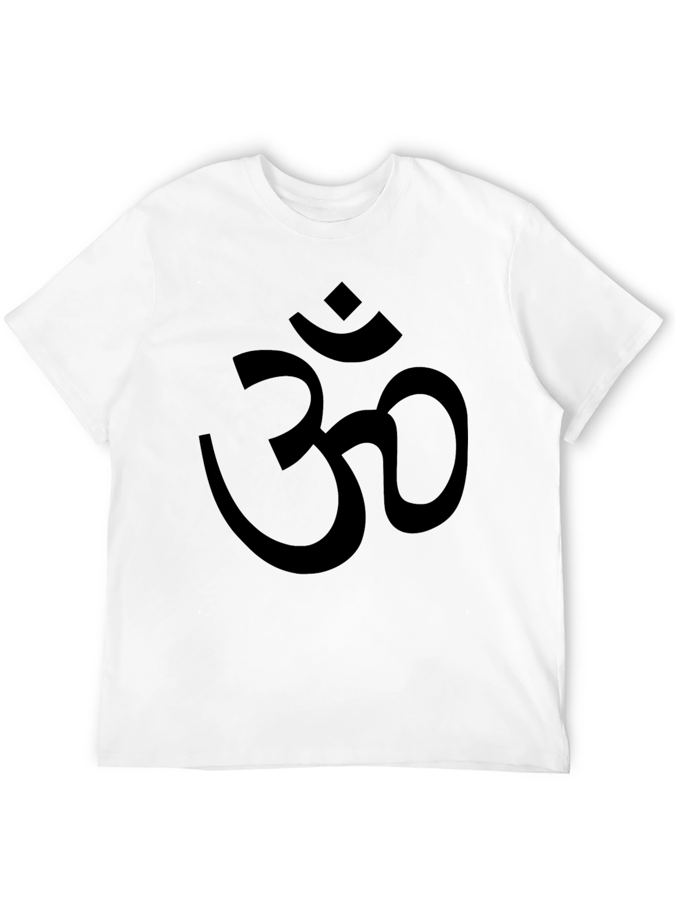 Black Om Graphic T-Shirt - Spiritual Yoga Tee