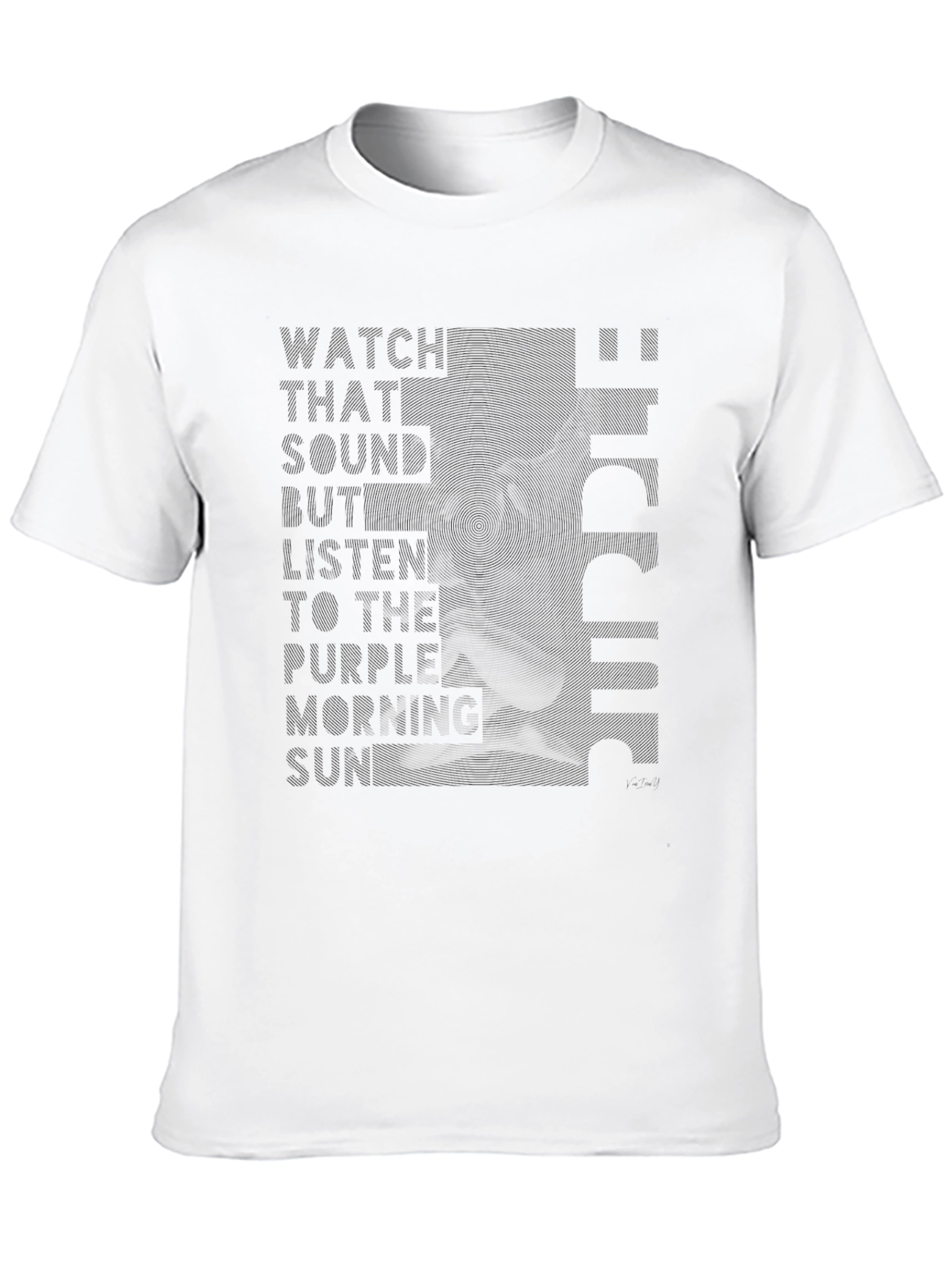 Unique Graphic Print Black T-Shirt for Men
