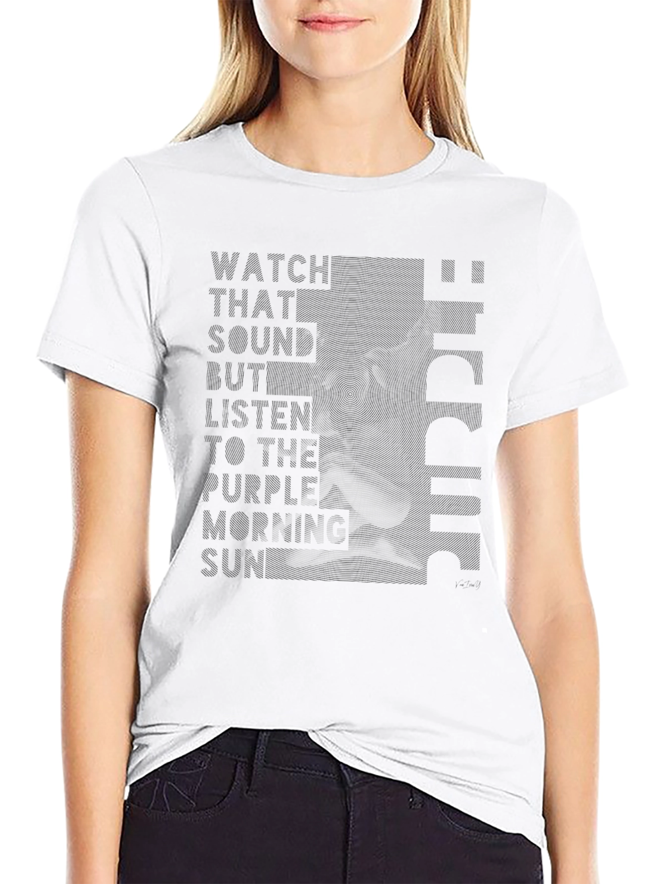 Unique Graphic Print Black T-Shirt for Men