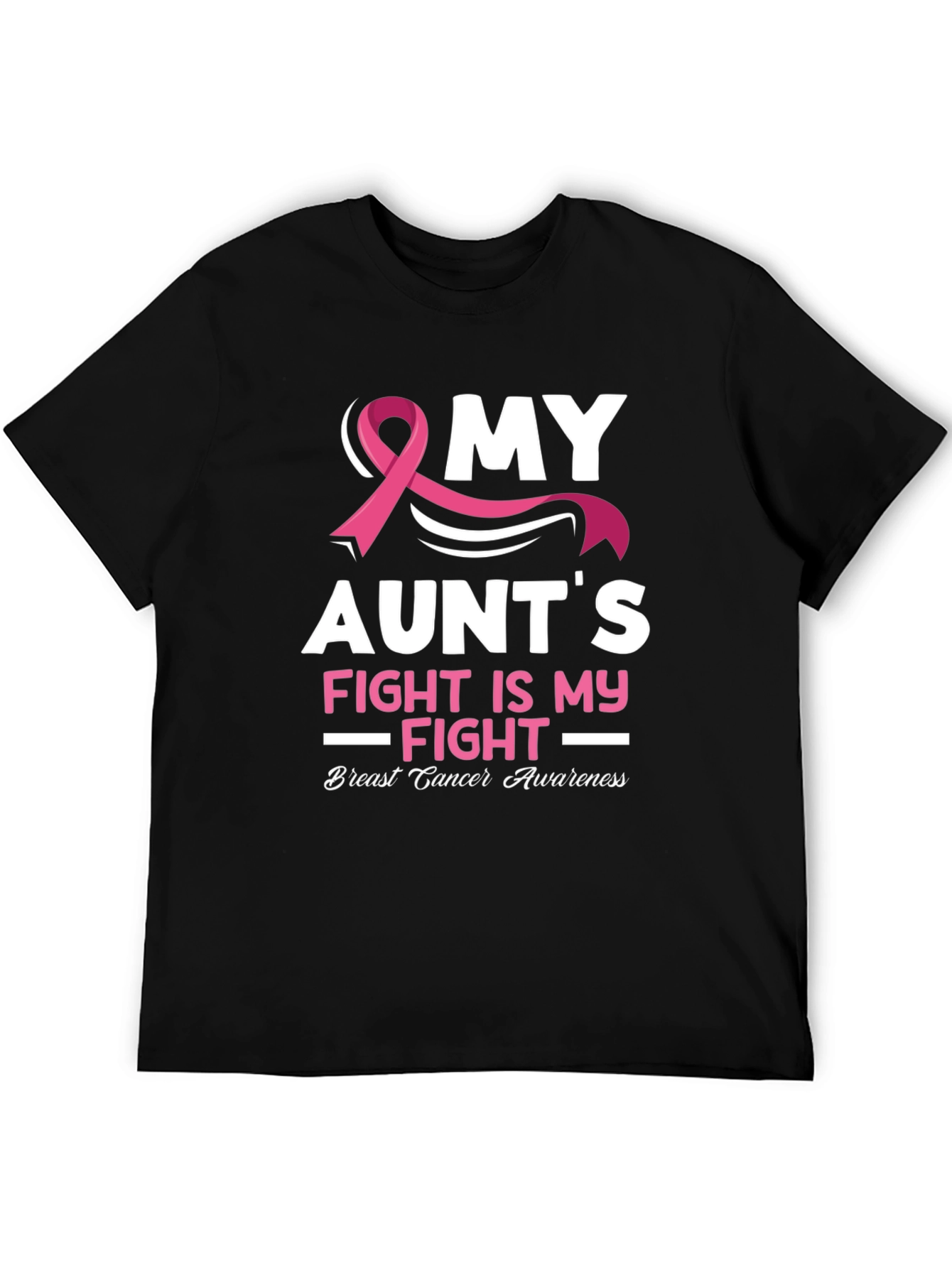 My Aunts Fight Breast Cancer Awareness T-Shirt