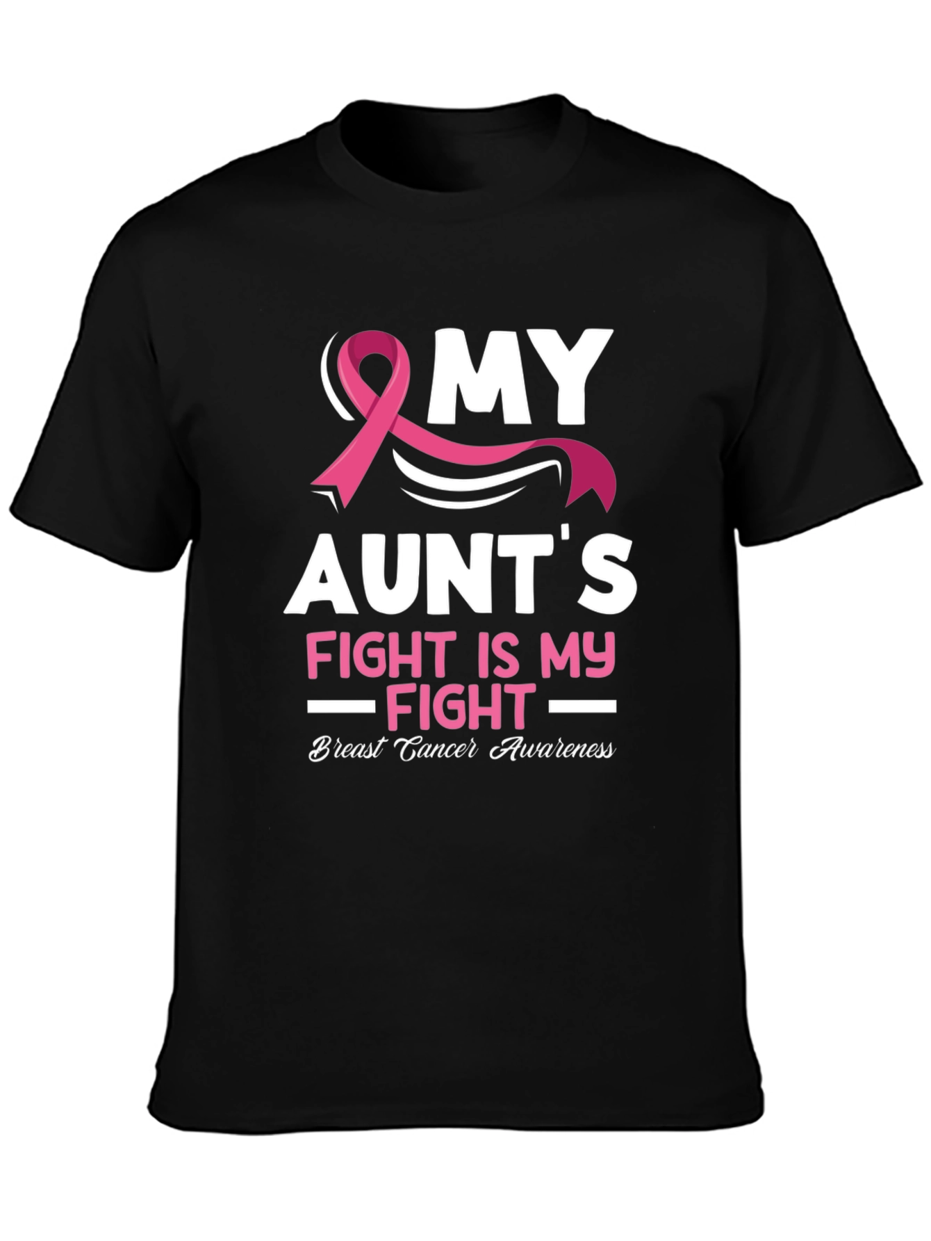 My Aunts Fight Breast Cancer Awareness T-Shirt